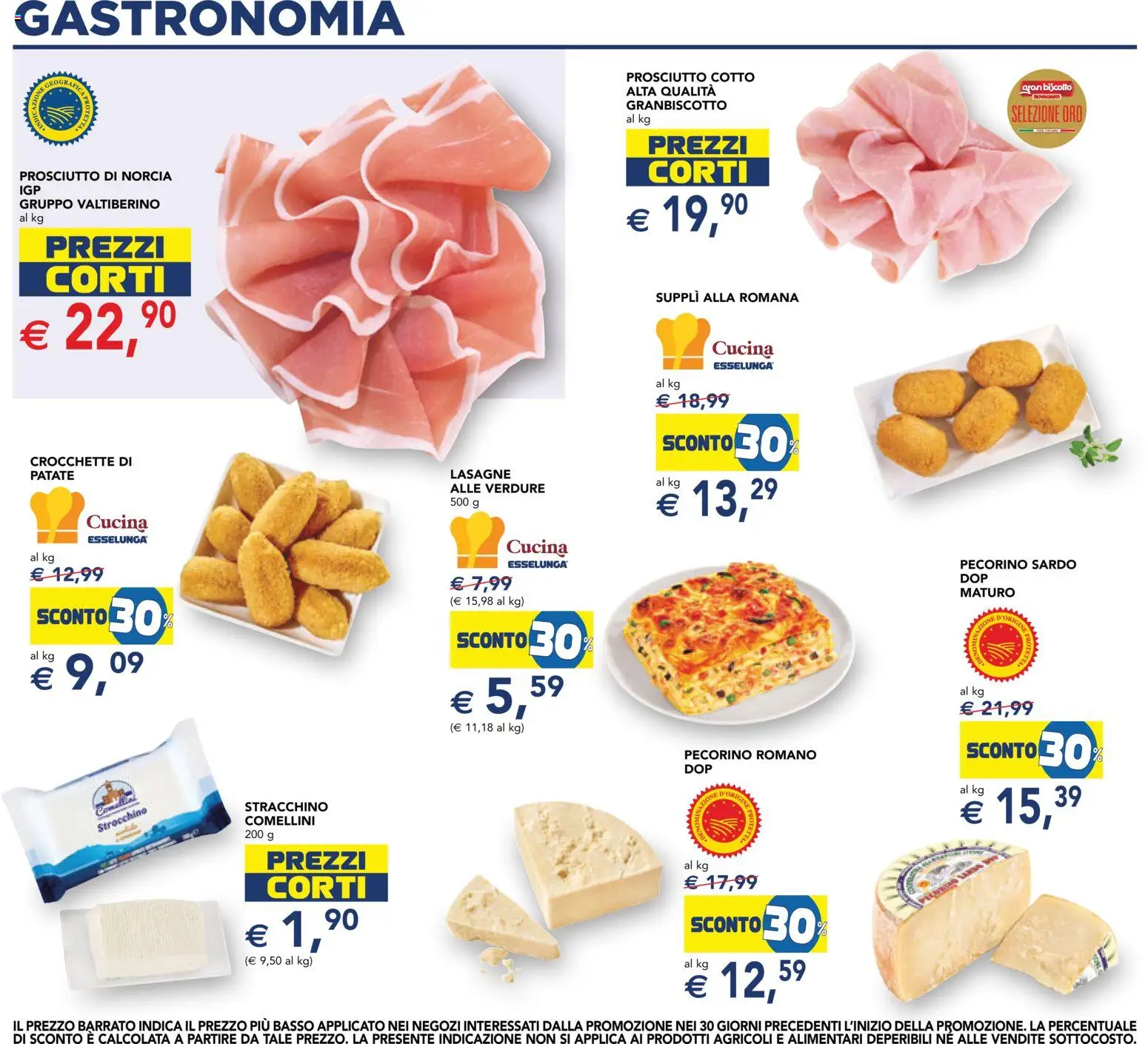 Volantino Esselunga S del 07/10/2026 | Pagina: 8 | Prodotti: Patate, Stracchino, Basso, Pecorino Romano