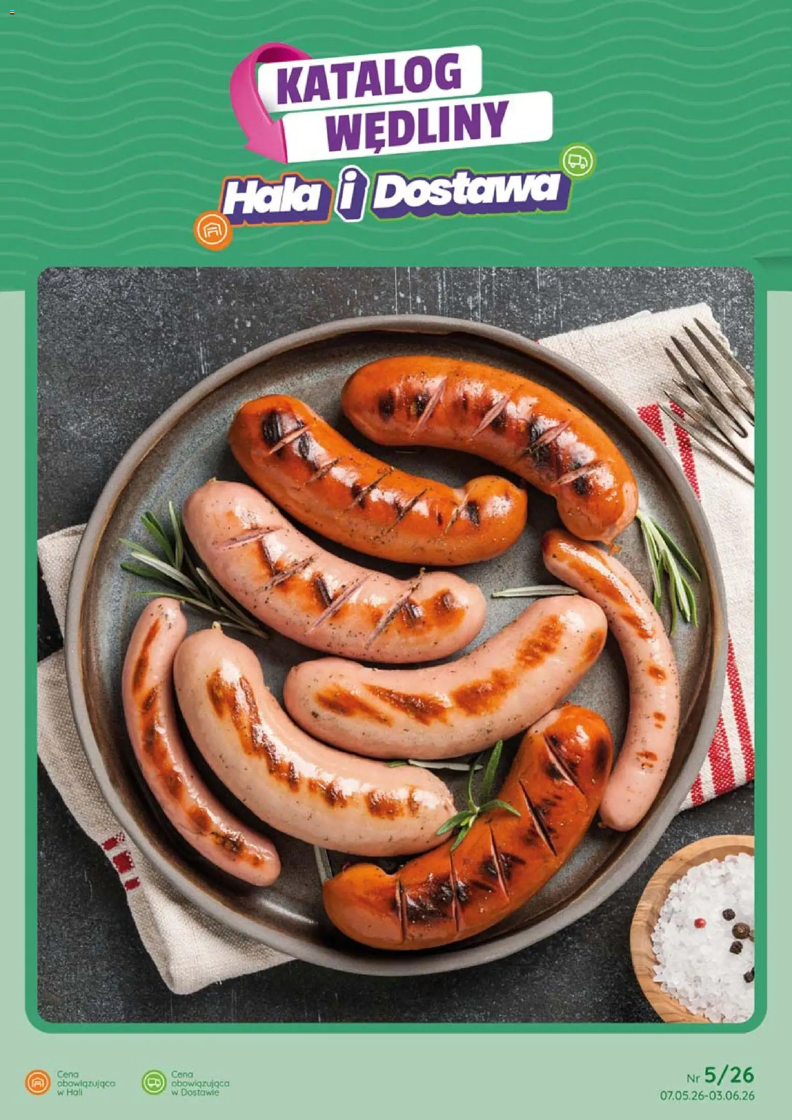 Eurocash gazetka - Katalog Wędlin od 07.05.2026 | Strona: 1 | Produkty: Wędliny