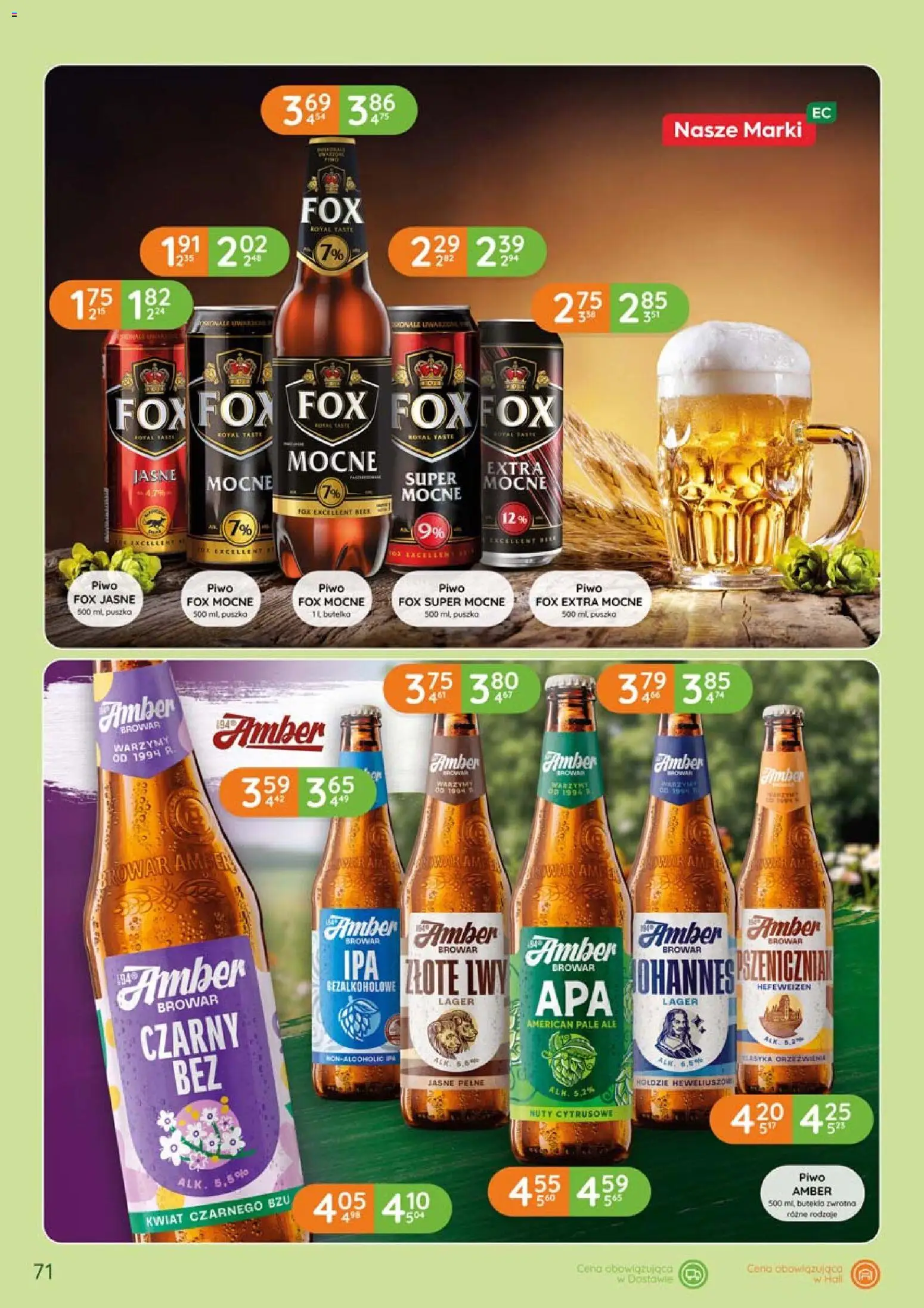 Eurocash gazetka - Katalog Alkoholowy od 01.06.2026 | Strona: 71 | Produkty: Piwo