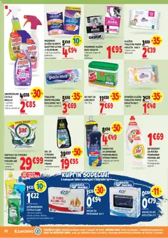 E.leclerc katalog akcije – veljaven od 09.09.2026 | Stran: 30 | Izdelki: Higienski vložki, Toaletni papir, Milo, Detergent