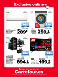 Vista previa Lavadora NI8200ai, Carga frontal 11 programas válido desde el 25/06/2026 | Página: 12