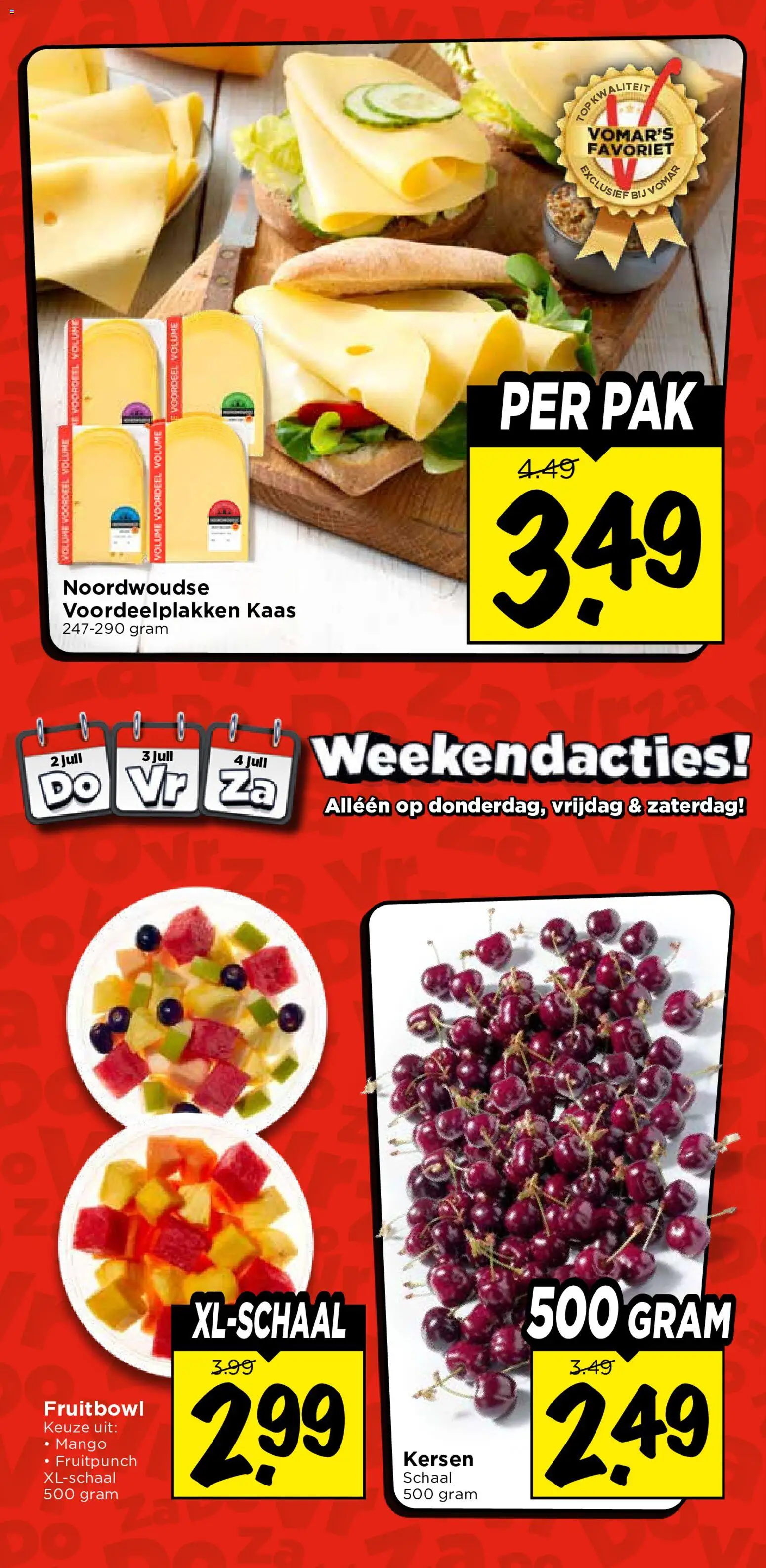 {H1} | Pagina: 3 | Producten: Kersen, Kaas, Schaal, Mango