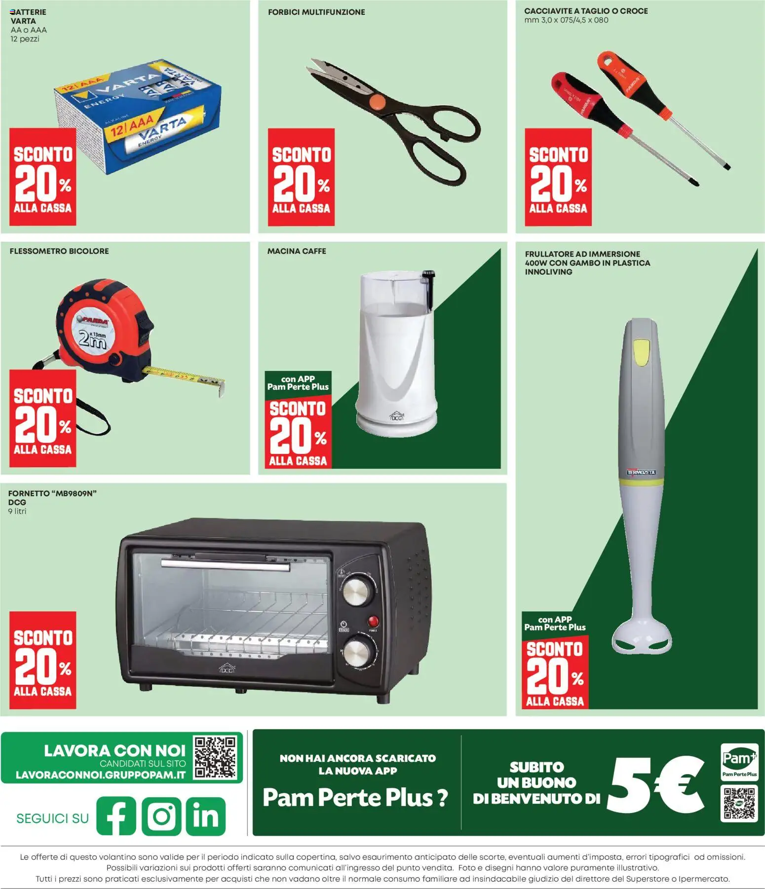 Volantino Panorama del 04.06.2026 | Pagina: 32 | Prodotti: Caffè, Fornetto, Frullatore, Macina