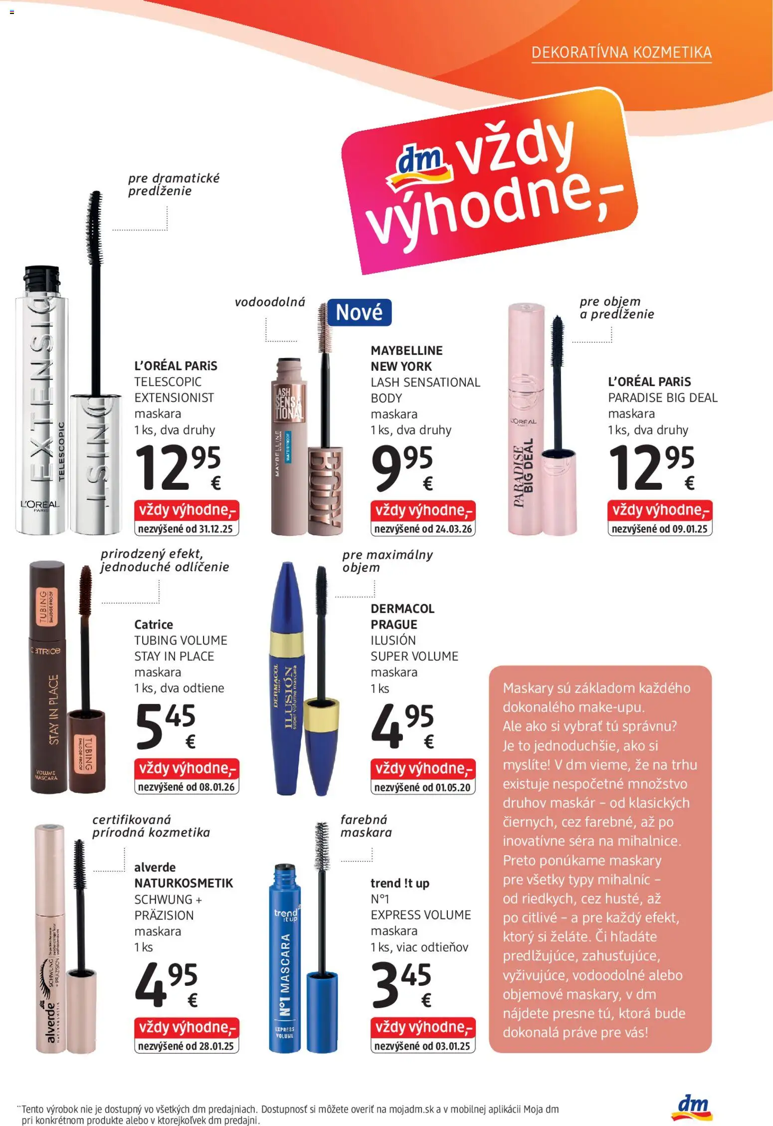 Nové dm drogerie akcie – leták je platný od 01.06.2026 | Strana: 9