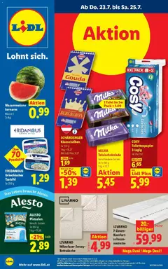 Lidl Flugblatt - Jenbach, Eferding, Dornbirn ab 23.07.2026 gültig