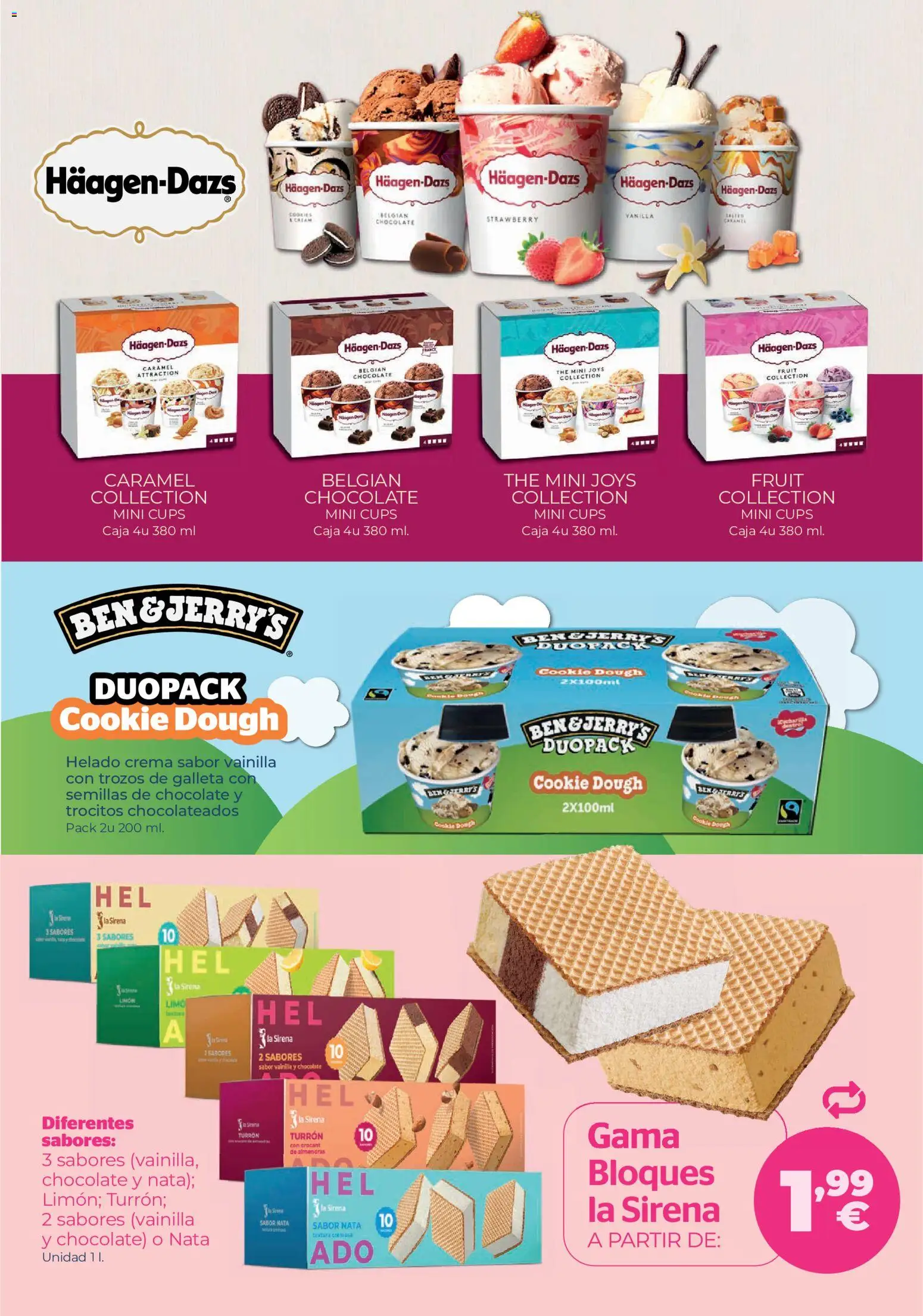 La Sirena Catálogo de helados │ válido desde el 25/06/2026 | Página: 37