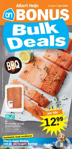 Albert Heijn Folder week / de la semaine 23 - Voorbeeld van een folder van Albert Heijn, geldig van 01.06.2026