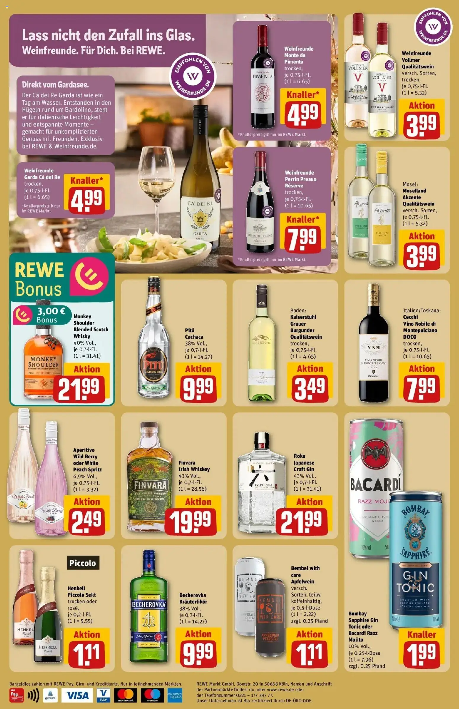 Rewe Prospekt Pegnitz	 – gültig ab 20.04.2026 | Seite: 32 | Produkte: Whisky, Cola, Rum, Whiskey