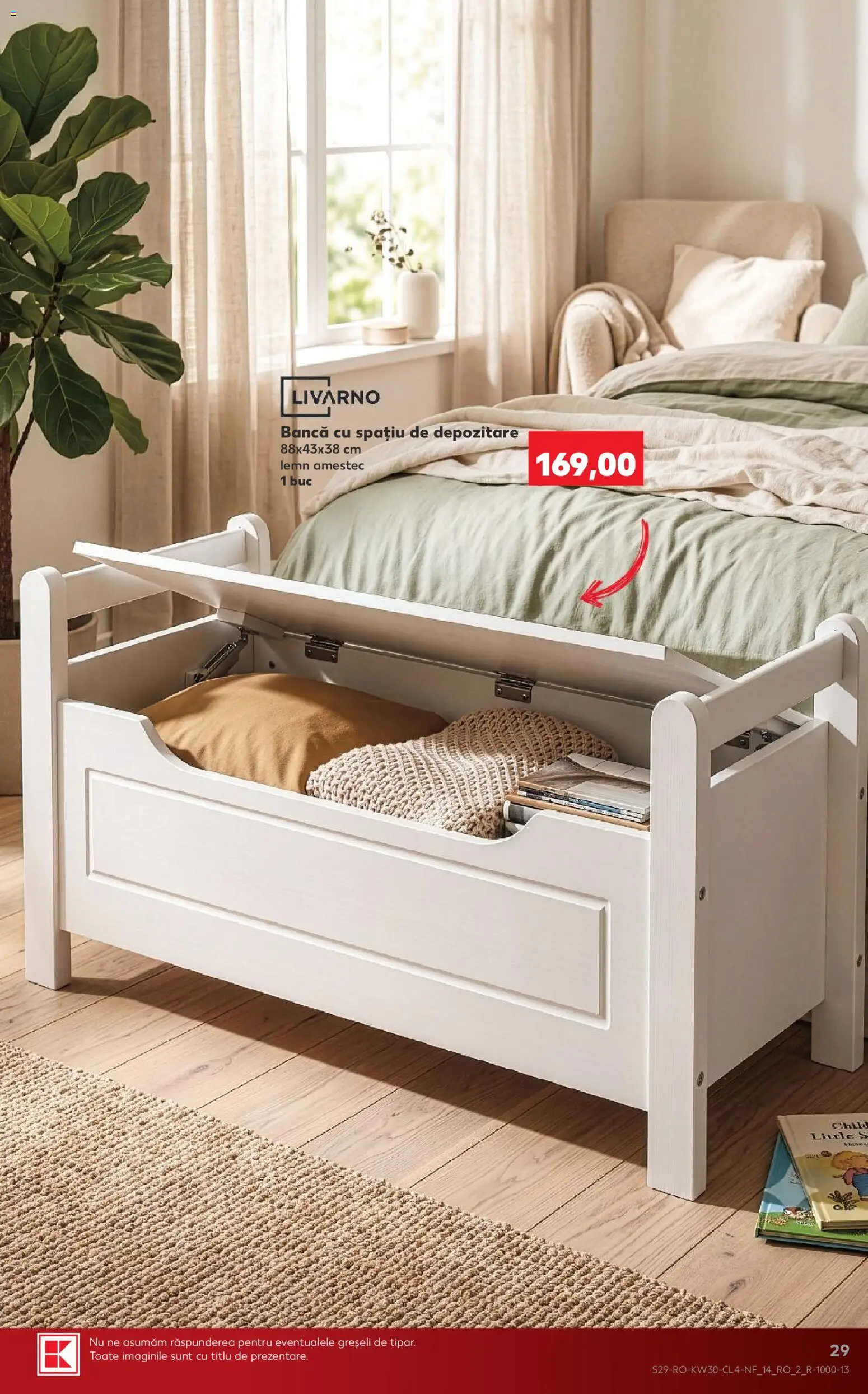 Noul catalog Kaufland – valabil de la 22.07.2026 | Pagină: 29 | Produse: Bancă