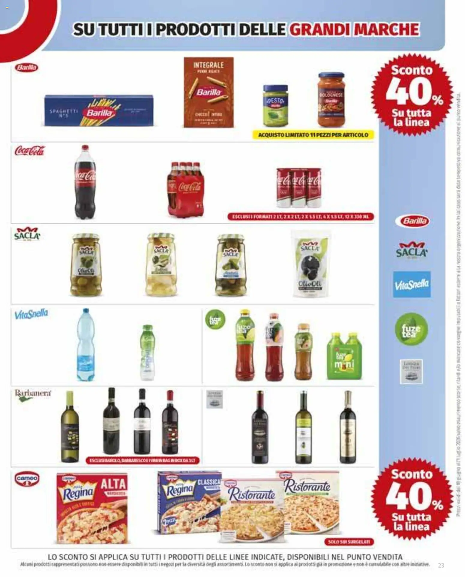 Volantino COOP del 11.06.2026 | Pagina: 23 | Prodotti: Pinne, Pesto