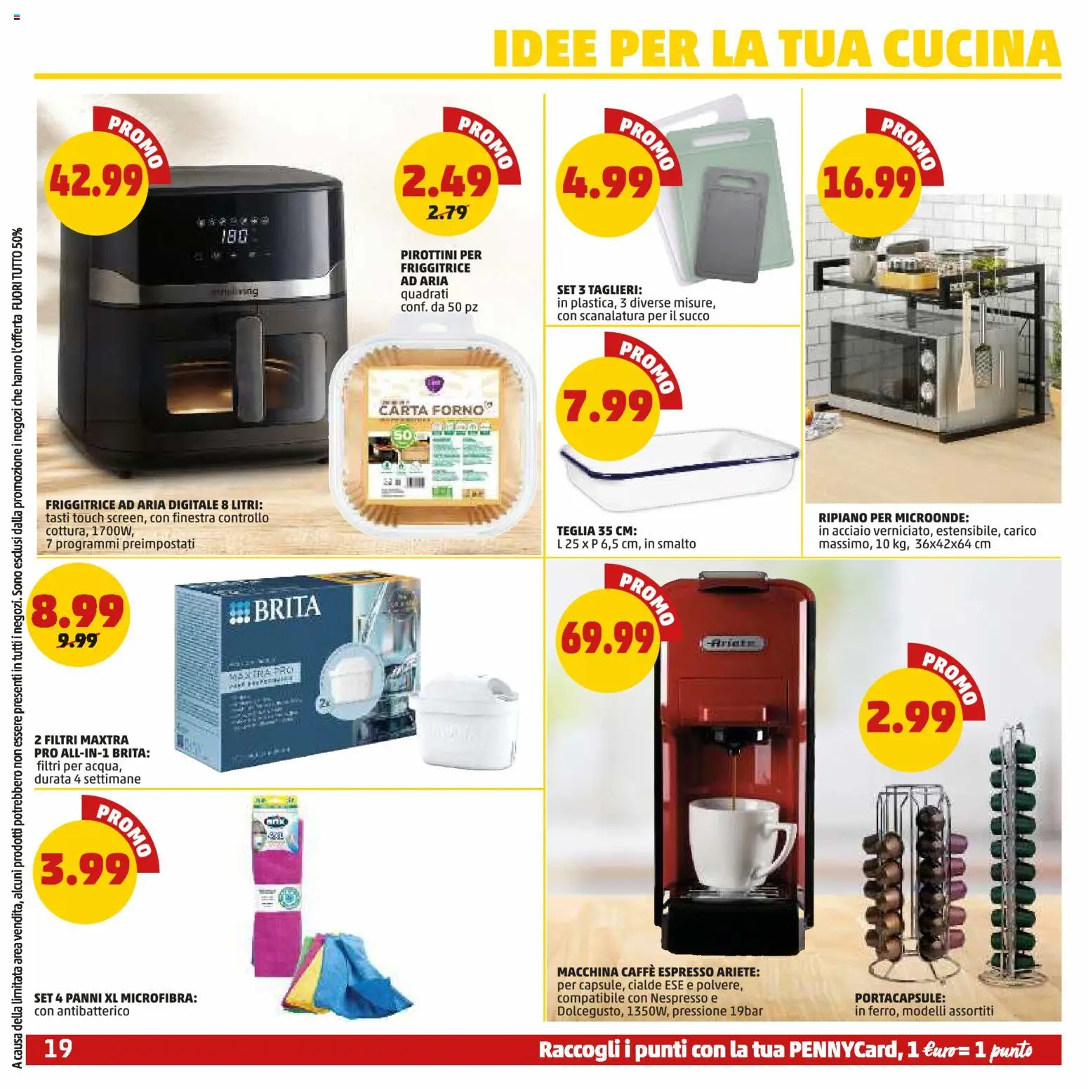 Volantino PENNY del 27/08/2026 | Pagina: 19 | Prodotti: Ripiano, Caffè, Forno, Cialde