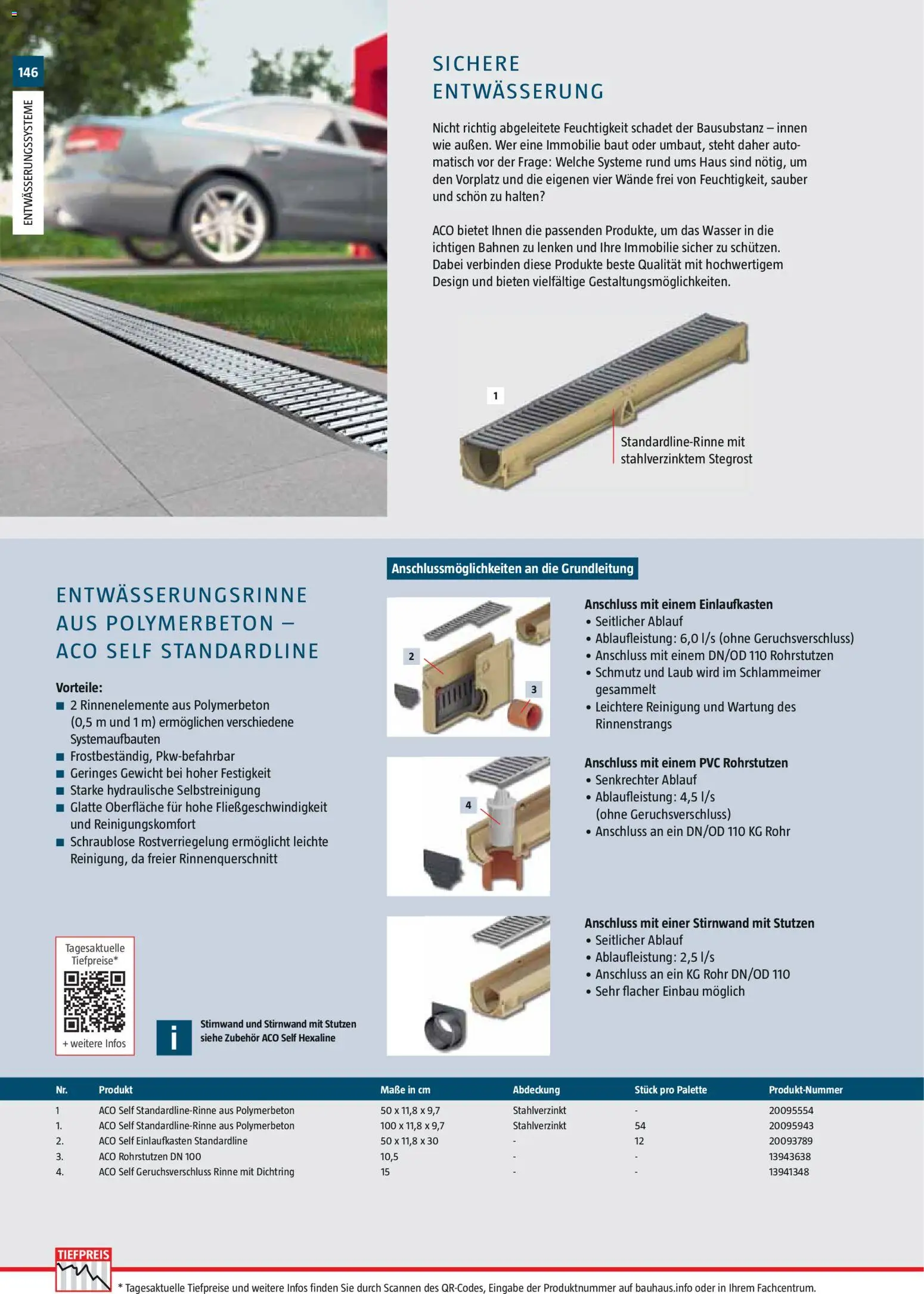 Bauhaus Gartenbaumaterialien 2026 – gültig ab 02.03.2026 | Seite: 146 | Produkte: Gewicht, Wasser