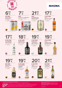 MAXIMA leidinys galioja nuo 11.06.2026 | Puslapis: 11 | Prekių: Viskis, Alus