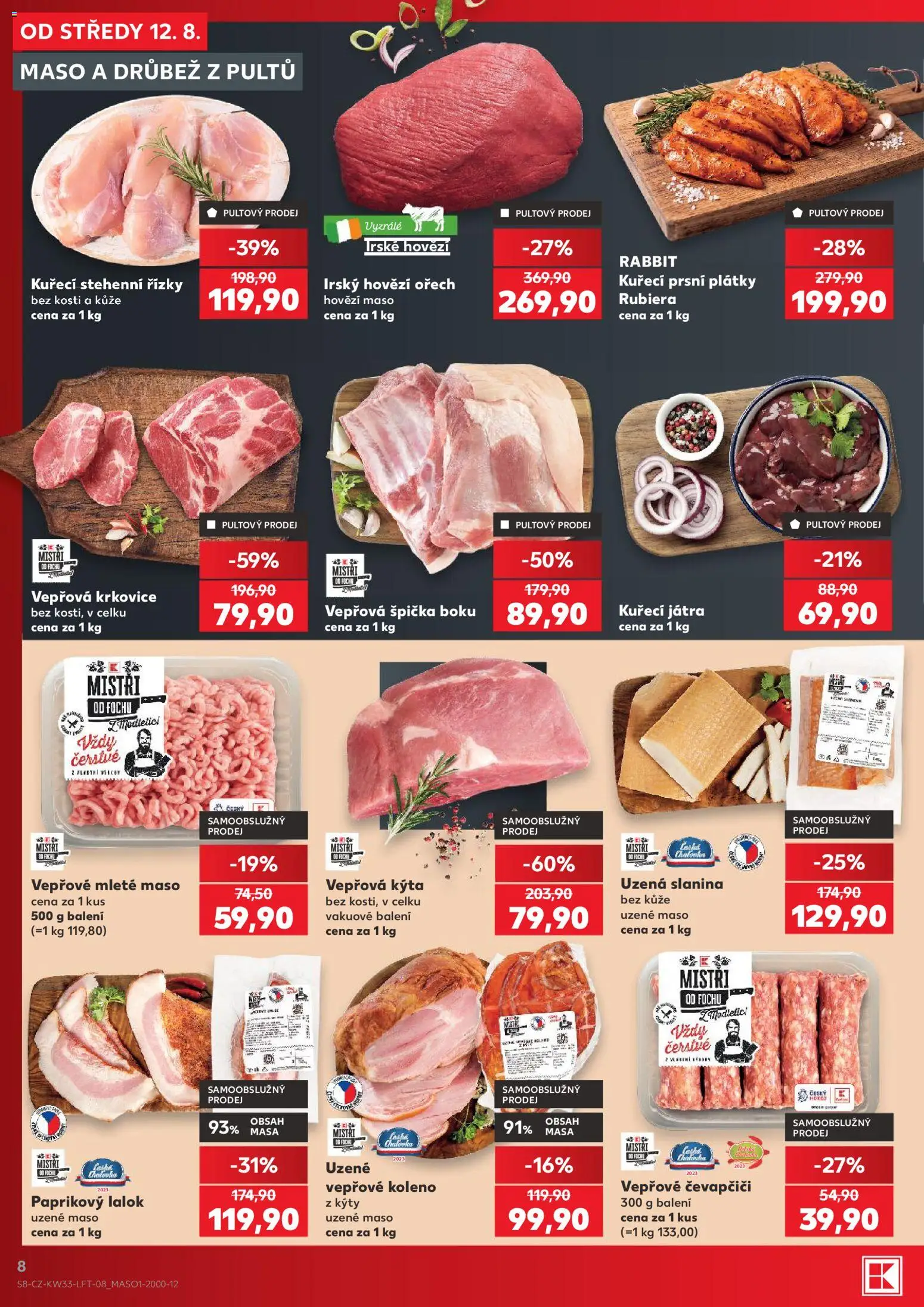 Kaufland leták - Brno od 12.08.2026 | Strana: 8