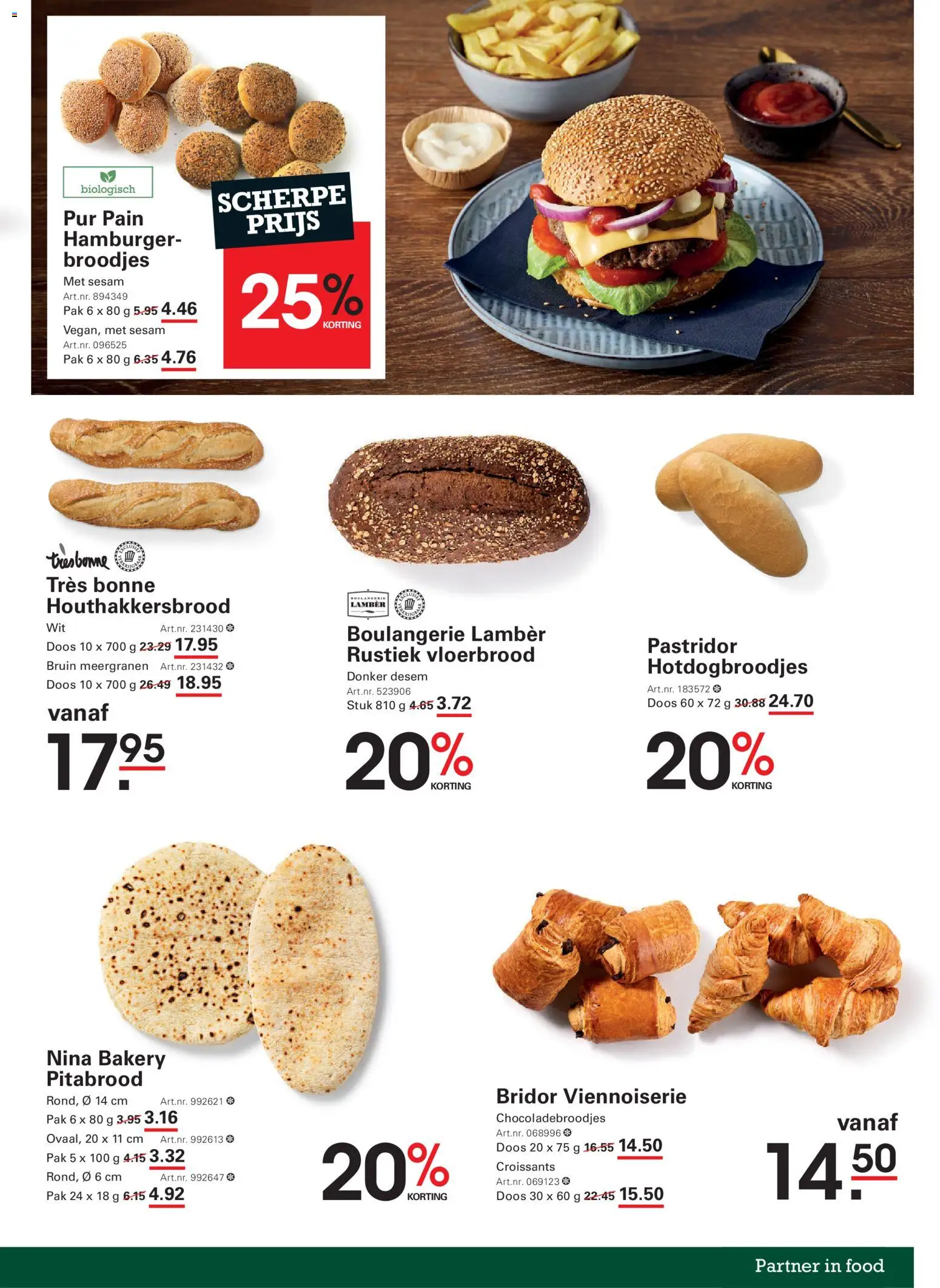 {H1} | Pagina: 11 | Producten: Hamburger, Broodjes