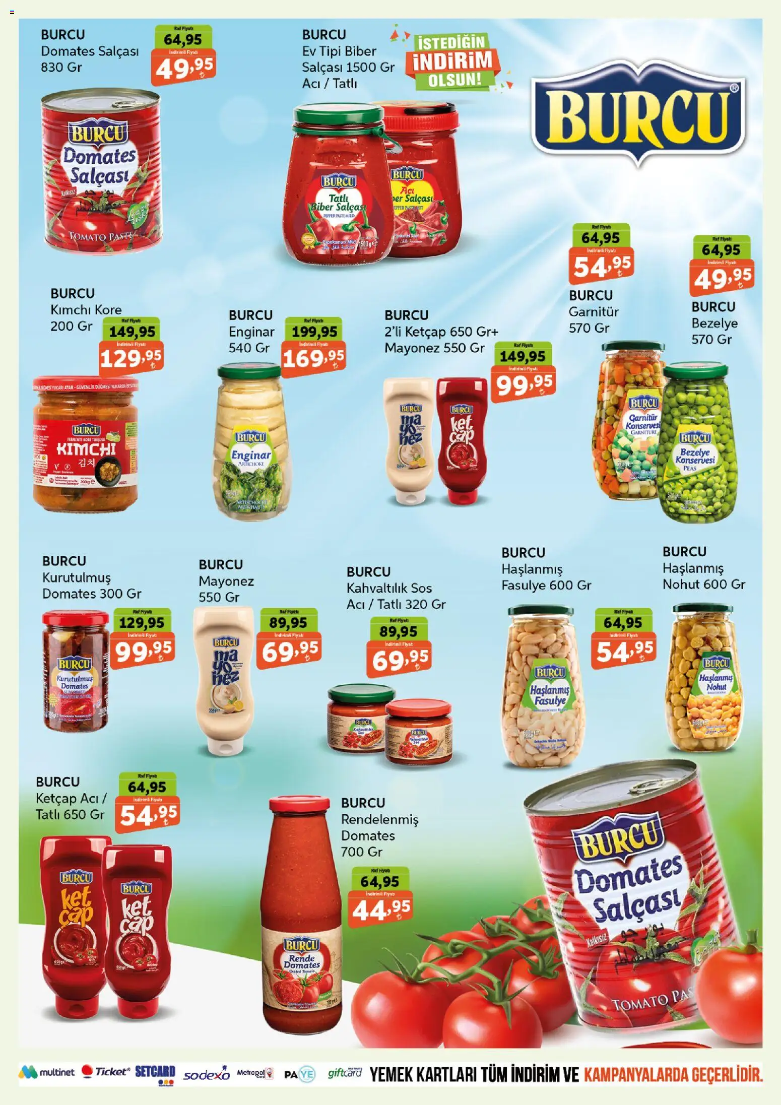 Biçen Market Katalog - 06 Ekim 2026 tarihinden itibaren geçerlidir | Sayfa: 6 | Ürünler: Fasulye, Mayonez, Sos, Biber