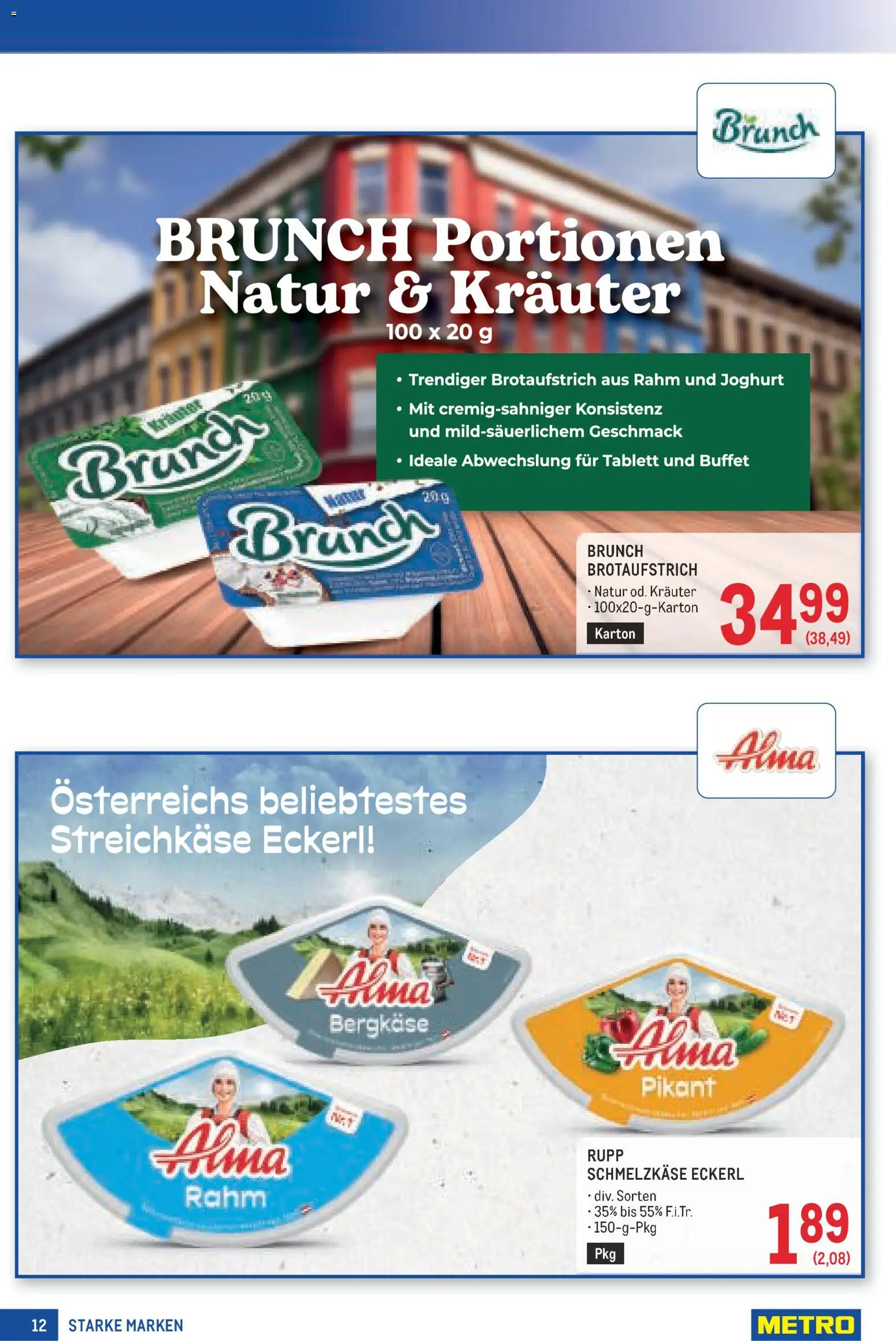 Metro angebote Starke Marken gültig ab 17.09.2026 | Seite: 12 | Produkte: Joghurt