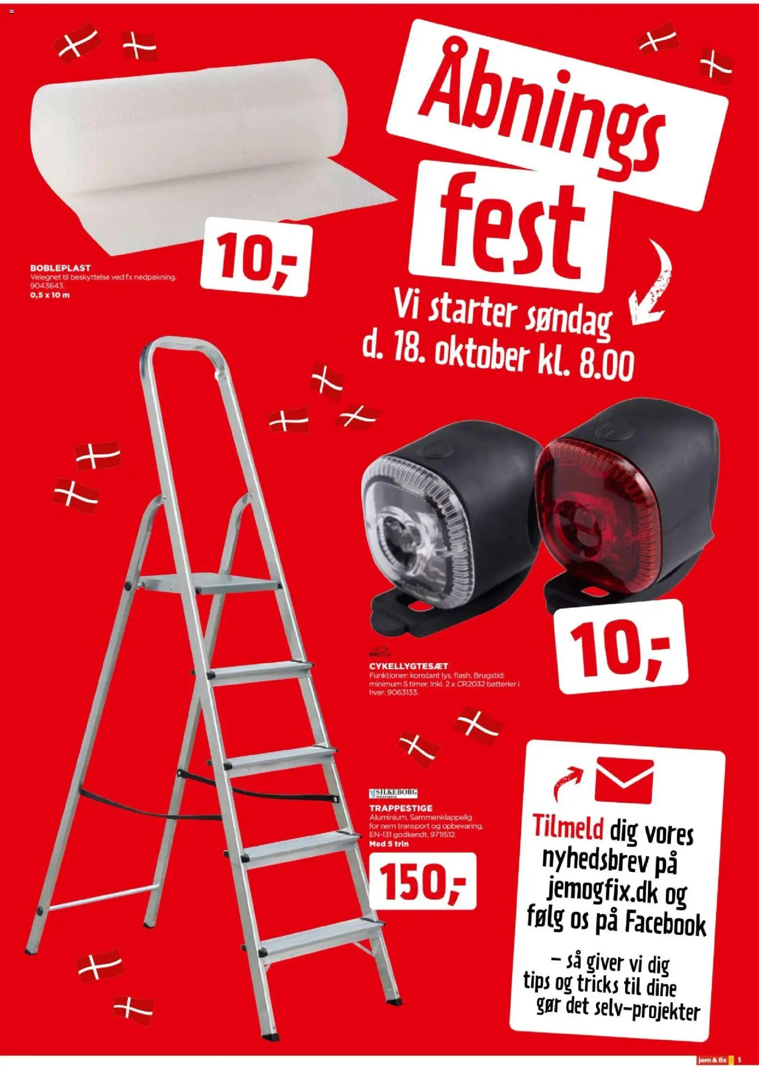Jem & fix tilbudsavis – gyldig fra 18/10/2026 | Side: 5 | Produkter: Batteri