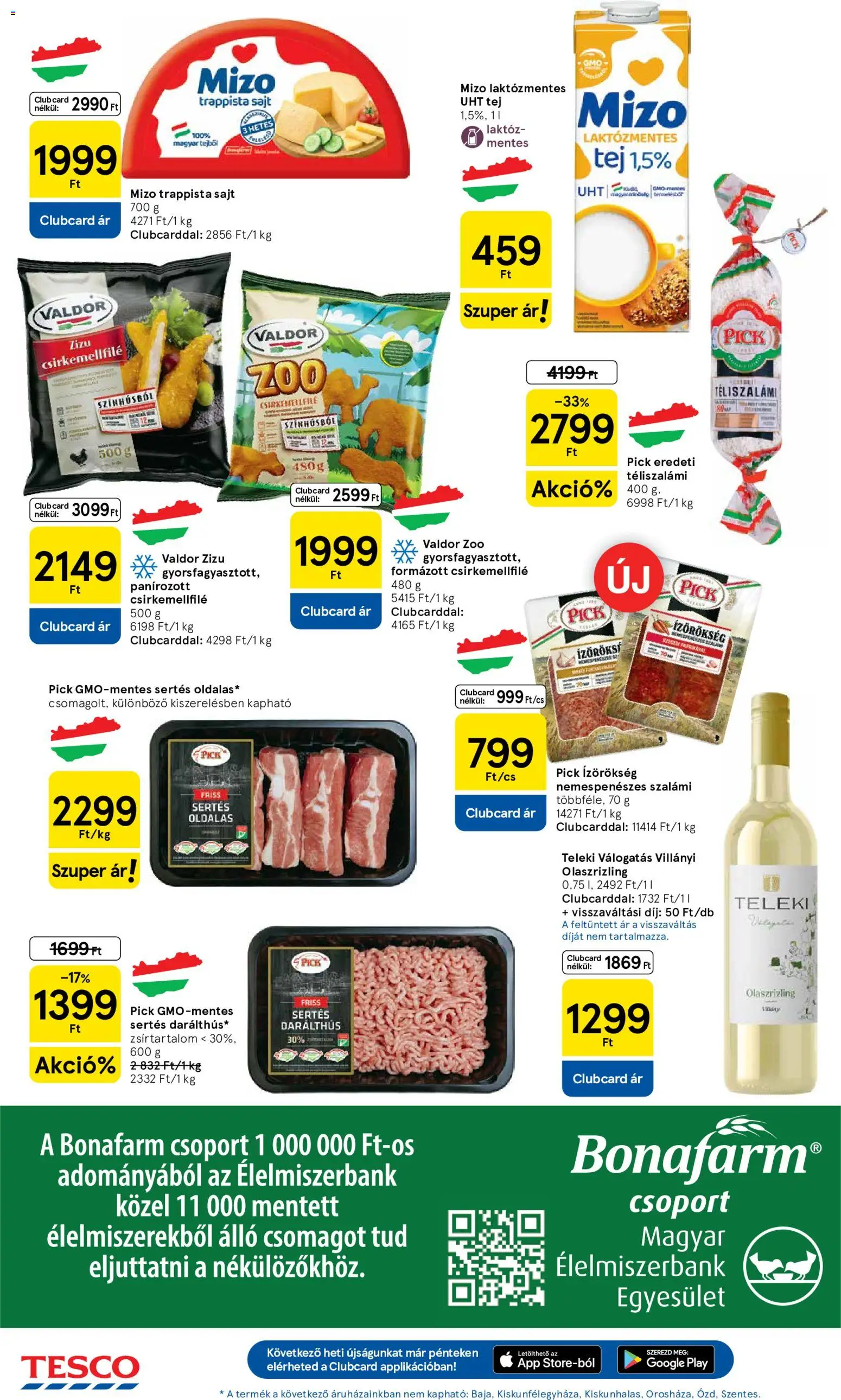 Tesco akciós ujság - amely érvényes a következő dátumtól: 2026.10.08. | Oldal: 22