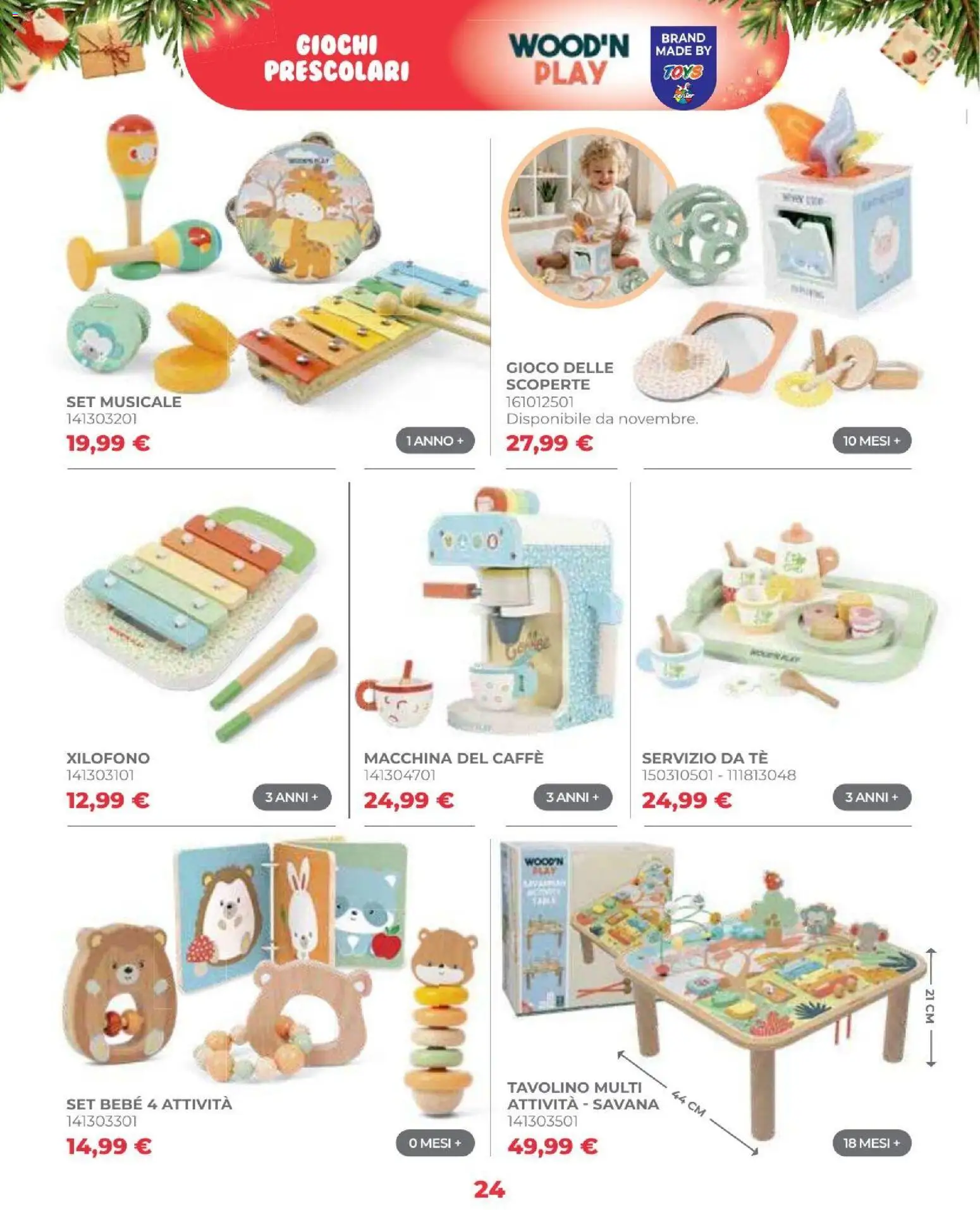 Volantino Toys Center del 16/10/2026 | Pagina: 26 | Prodotti: Tavolino, Caffè, Tè, Gioco