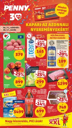 PENNY akciós újság - amely érvényes a következő dátumtól: 11.06.2026