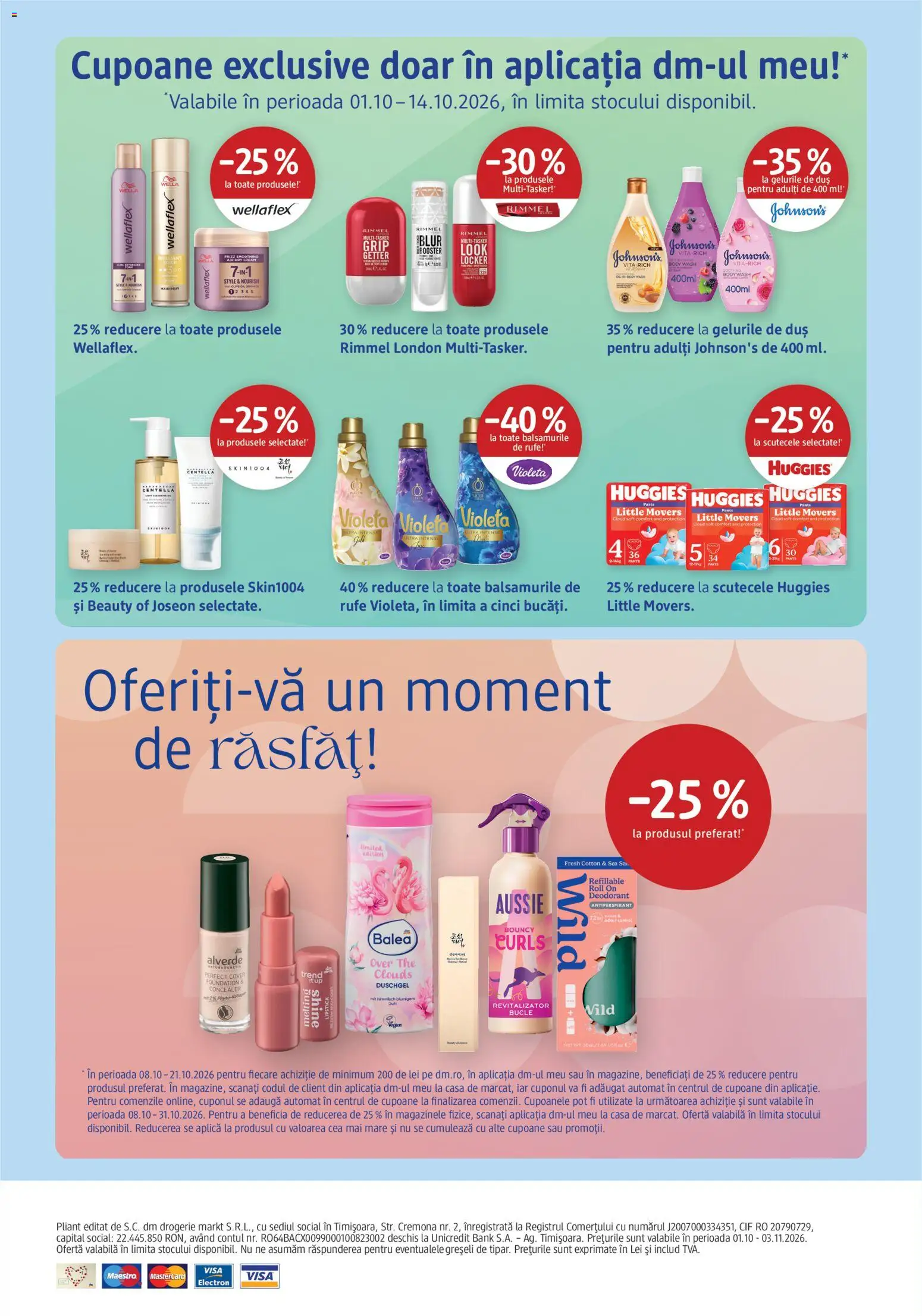 Noul catalog DM drogeriemarkt – valabil de la 01.10.2026 | Pagină: 24 | Produse: Body, Duș, Deodorant, Antiperspirant