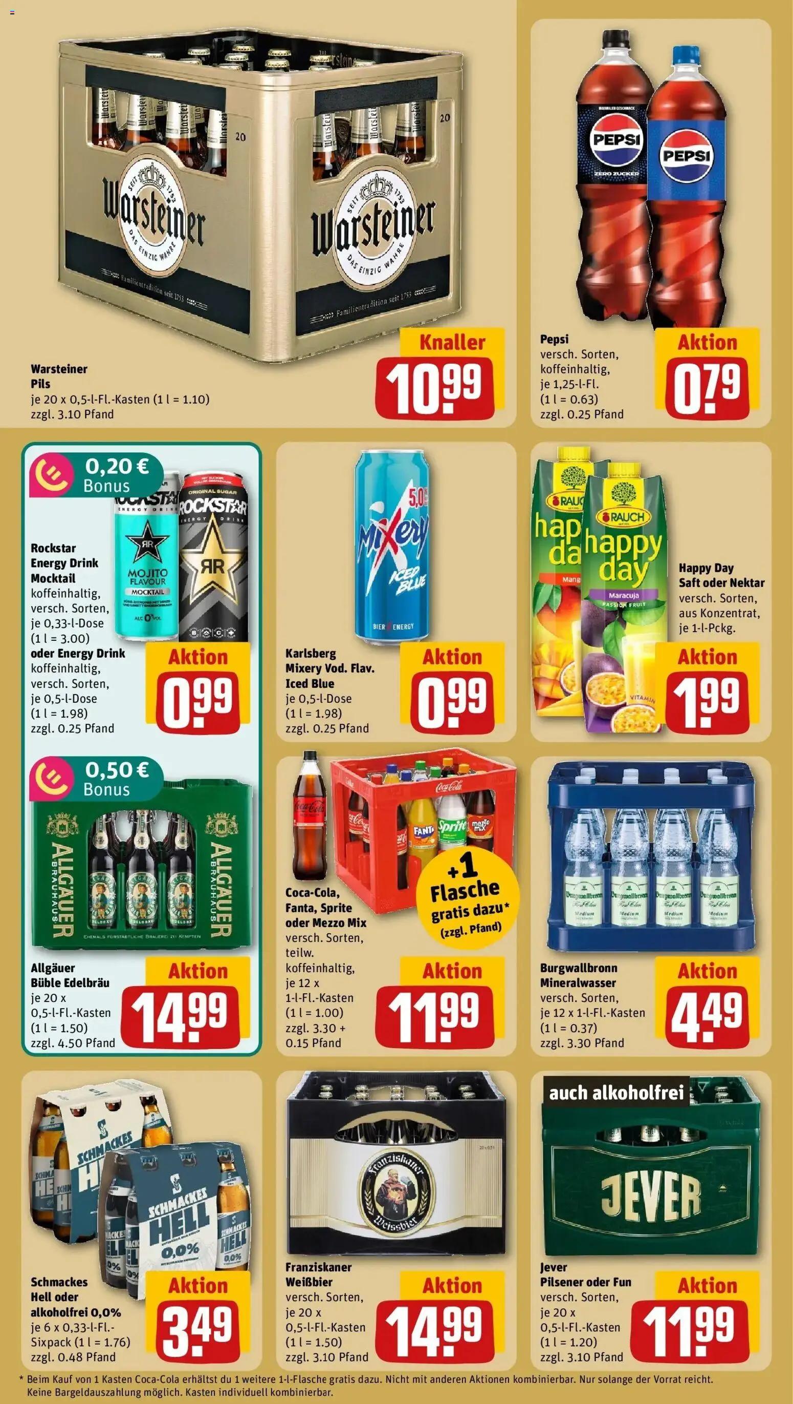 REWE Prospekt ab 12.10.2026 zum Blättern » Angebote | Seite: 22 | Produkte: Fanta, Bier, Pils, Zucker
