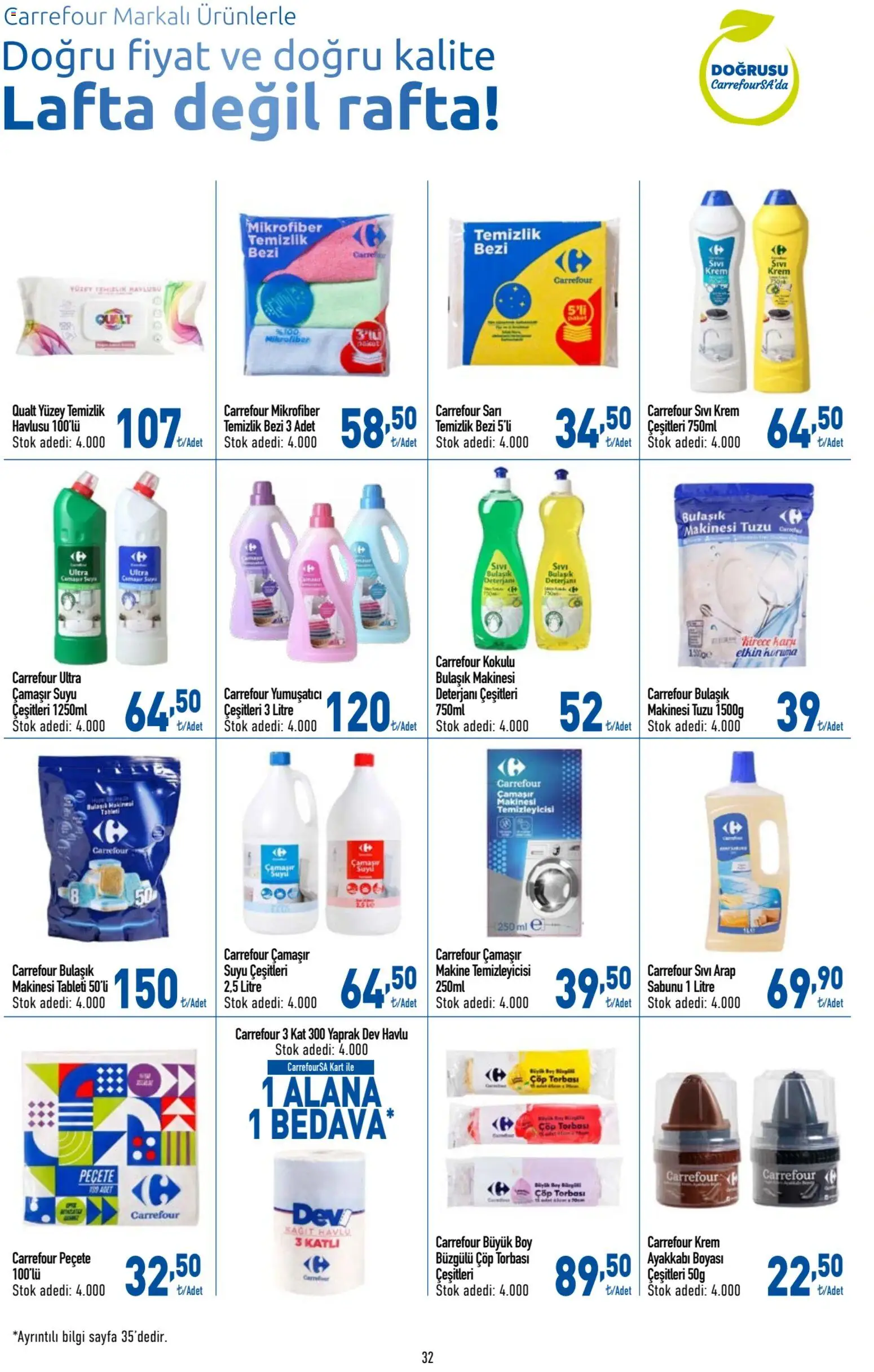 CarrefourSA Katalog - 23 Temmuz 2026 tarihinden itibaren geçerlidir | Sayfa: 32