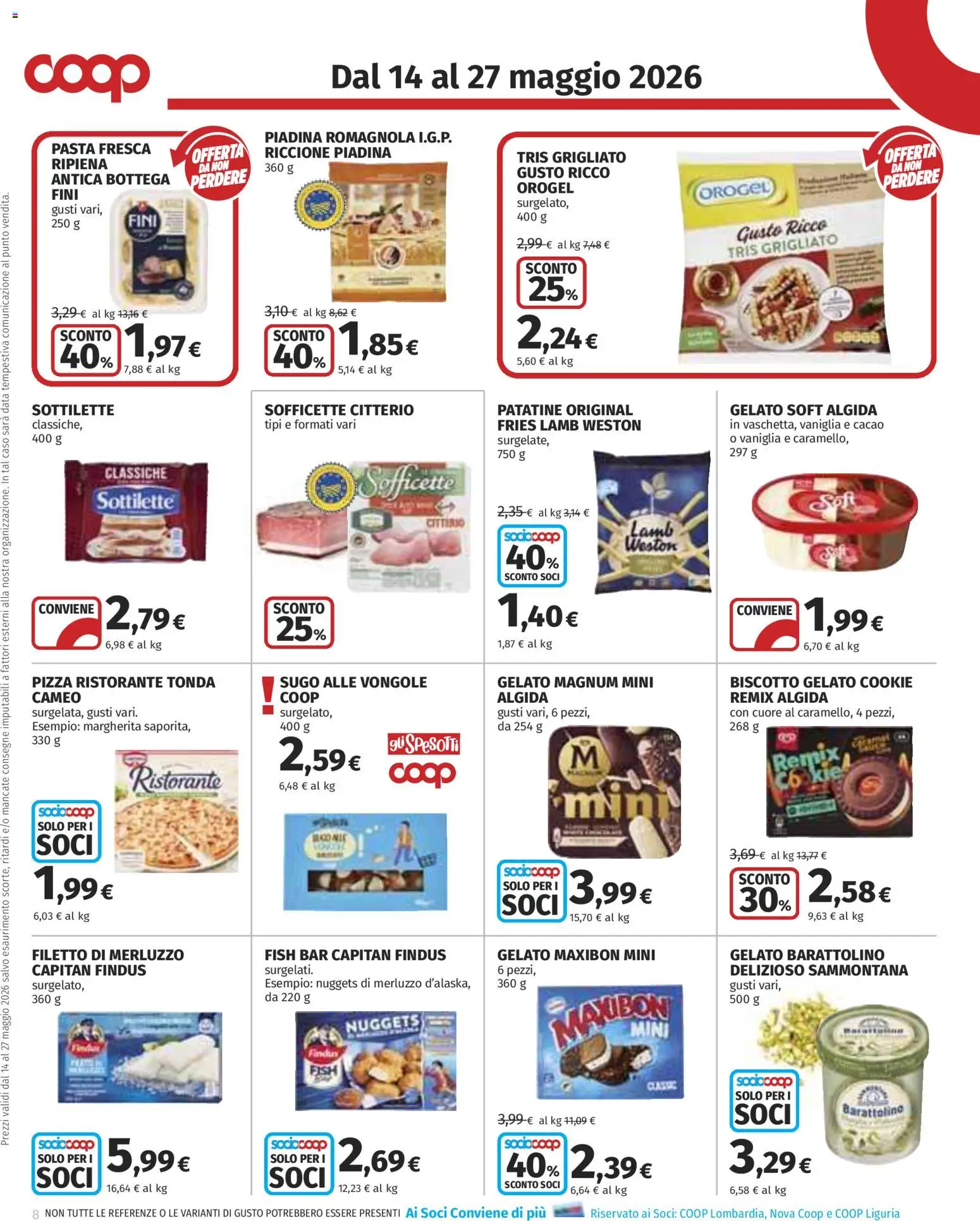 Volantino COOP del 14.05.2026 | Pagina: 8
