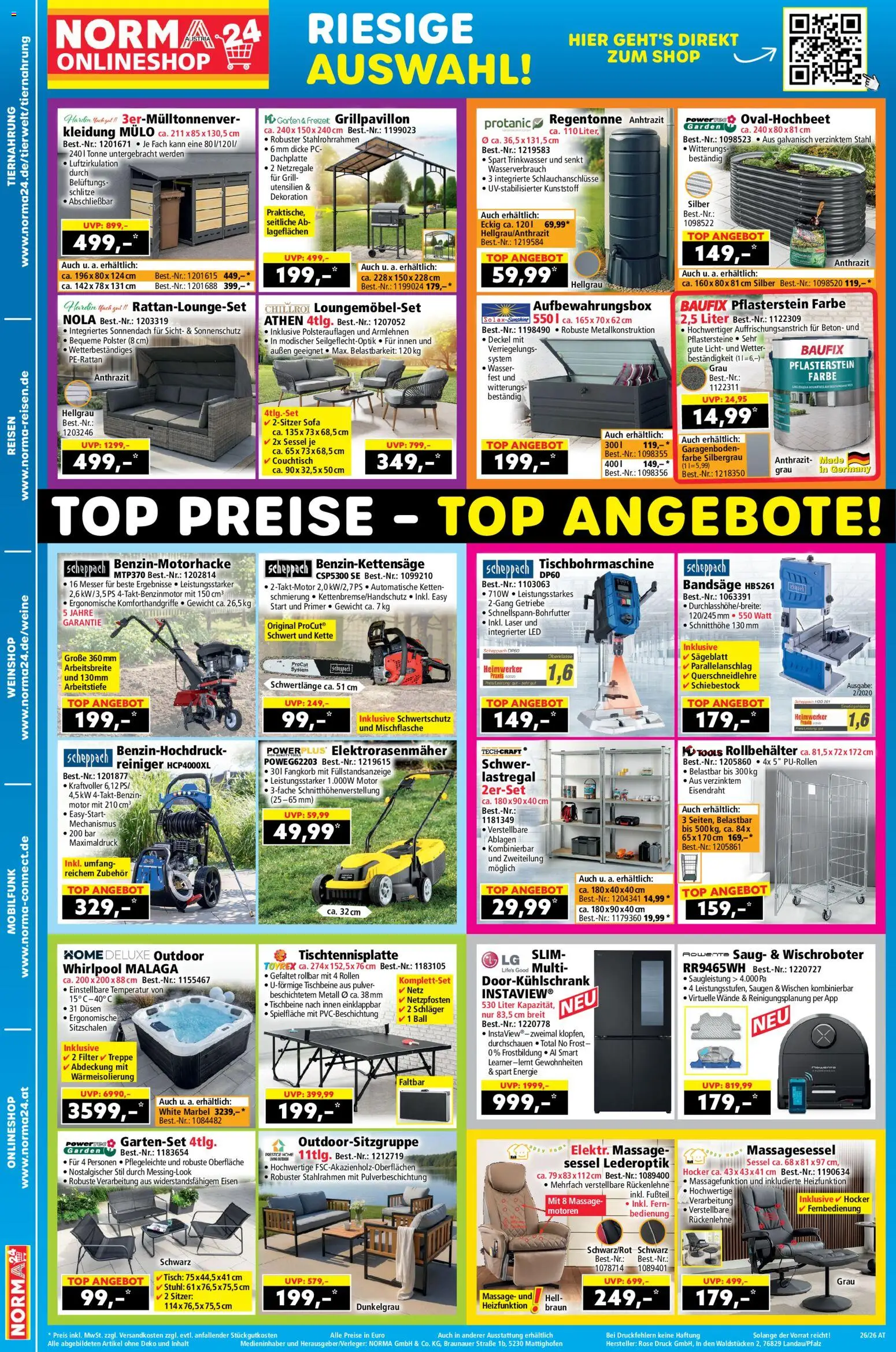 Norma Flugblatt gültig ab 22.06.2026 | Seite: 21 | Produkte: Wasser, PC, Sessel, Tisch