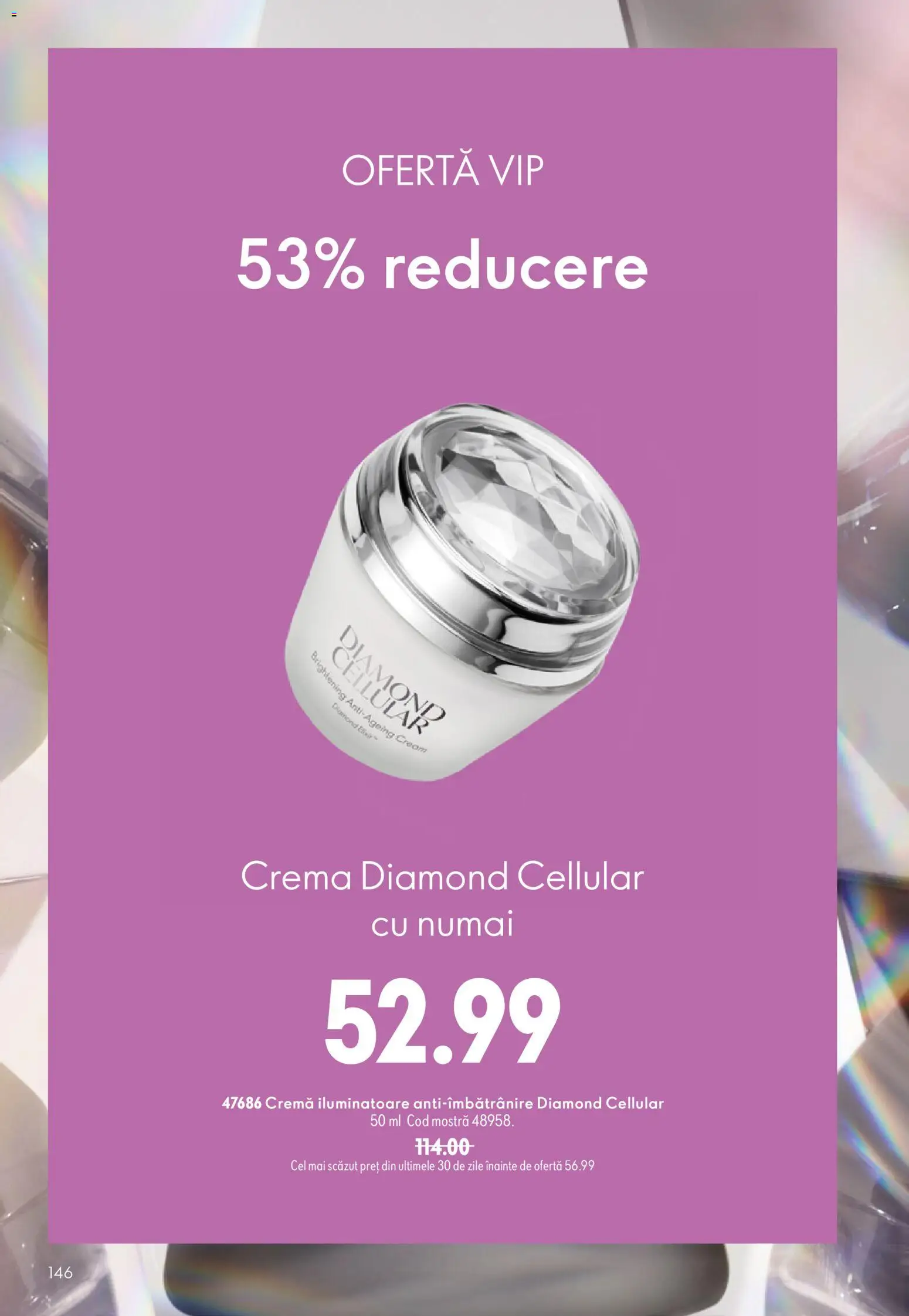 Noul catalog Oriflame – valabil de la 19.08.2026 | Pagină: 146 | Produse: Elixir, Cremă
