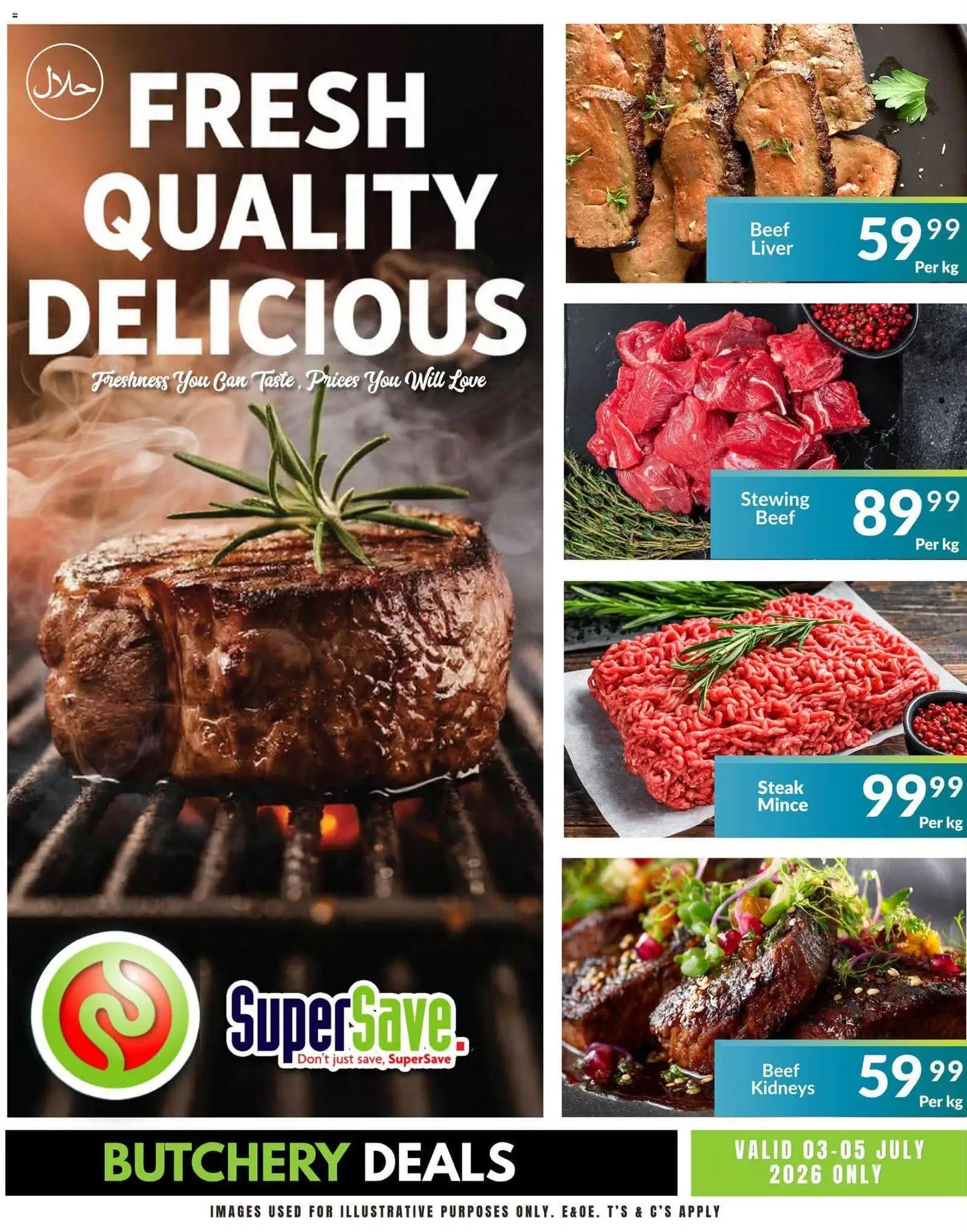 New Super Save catalogue – valid from 05/07/2026 | Page: 14 | Products: Drone, Steak, Beef