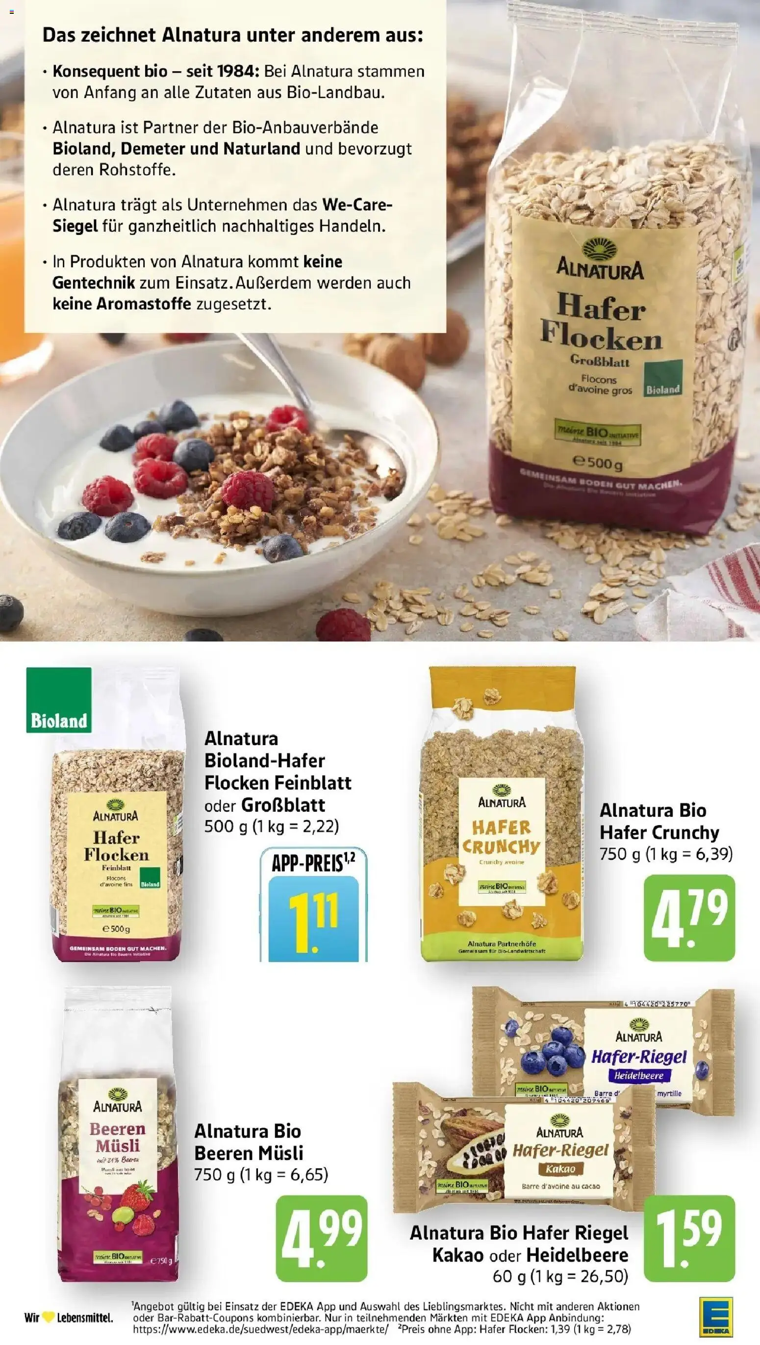Edeka prospekt Heppenheim – gültig ab 13.07.2026 | Seite: 23 | Produkte: Musli, Flocken