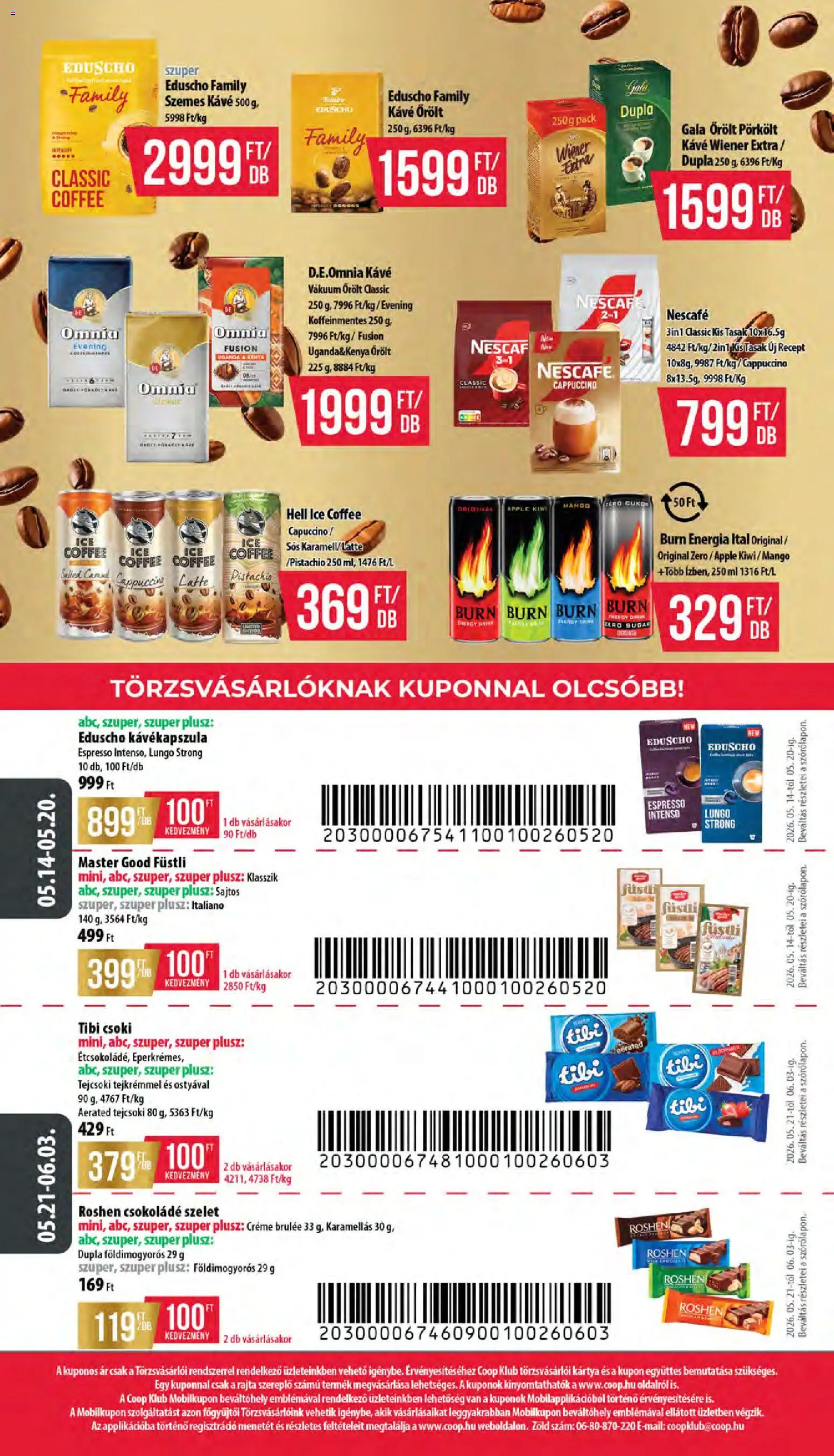COOP akciós ujság - amely érvényes a következő dátumtól: 14.05.2026 | Oldal: 12