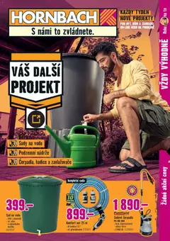 Náhled letáku HORNBACH leták - Dešťová voda od 22.07.2026