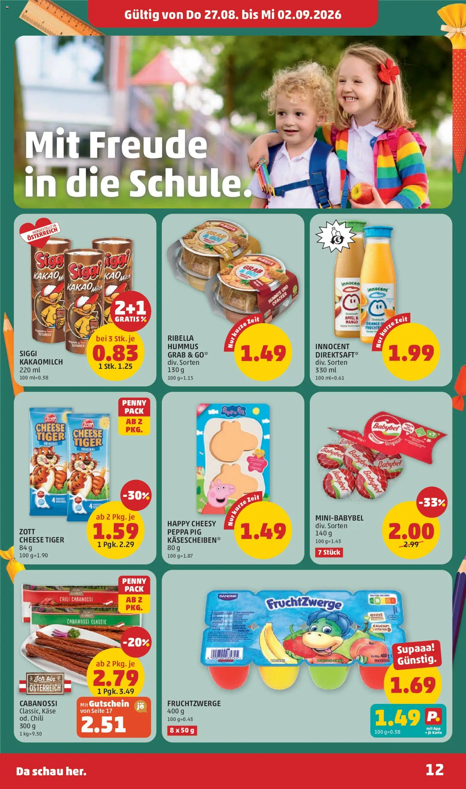 Penny Markt Flugblatt gültig ab 27.08.2026 | Seite: 12