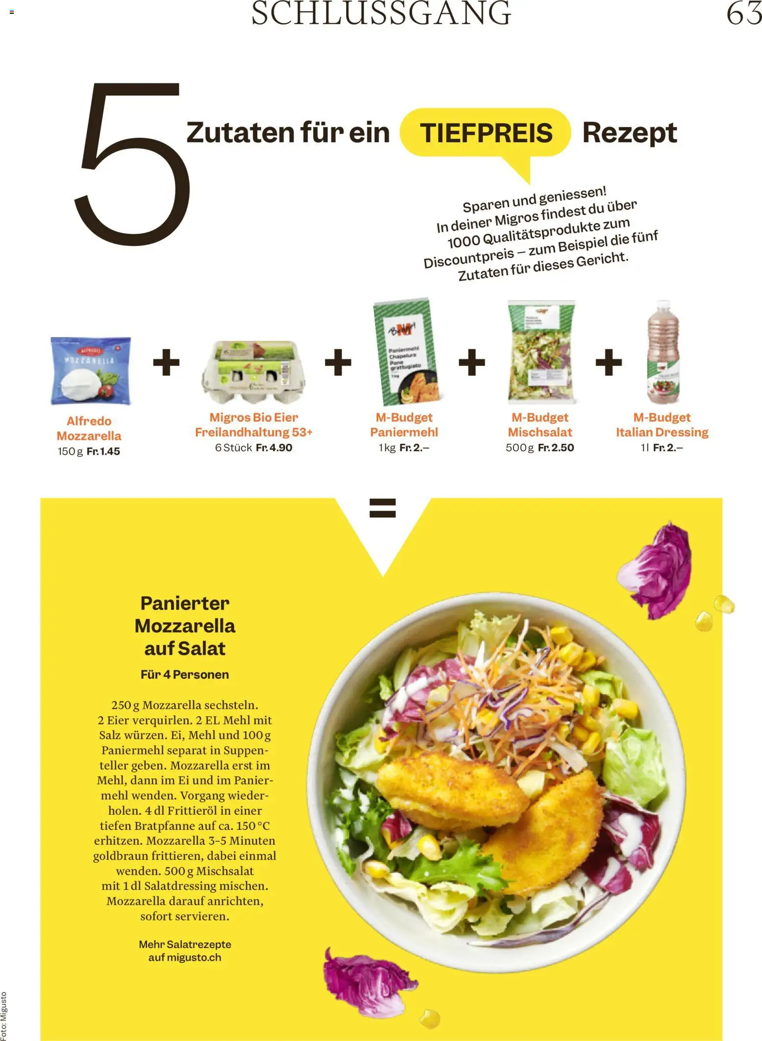 Migros aktionen Magazin – gültig ab 13.05.2026 | Seite: 63