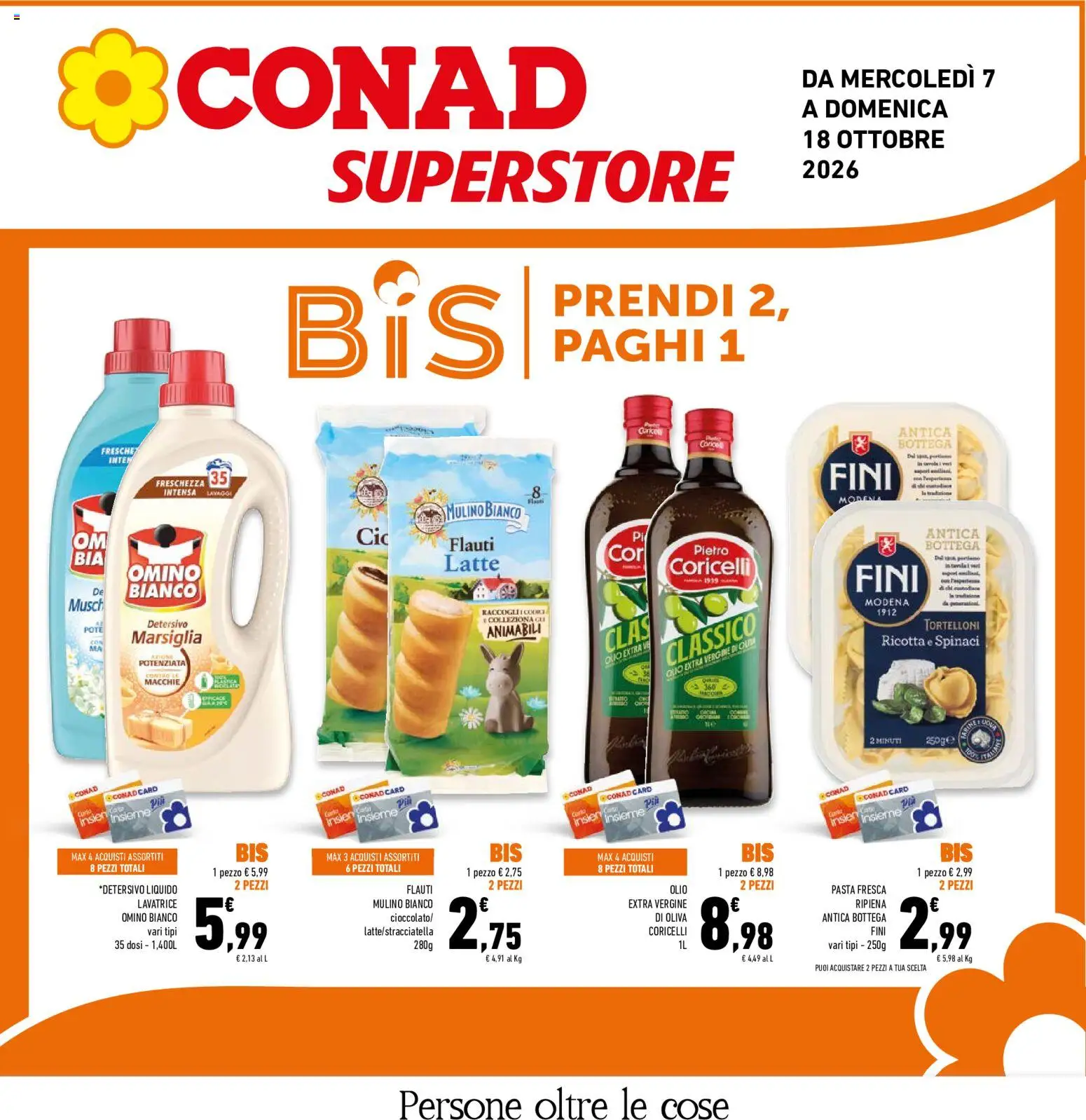 Volantino Conad del 07/10/2026 | Pagina: 1