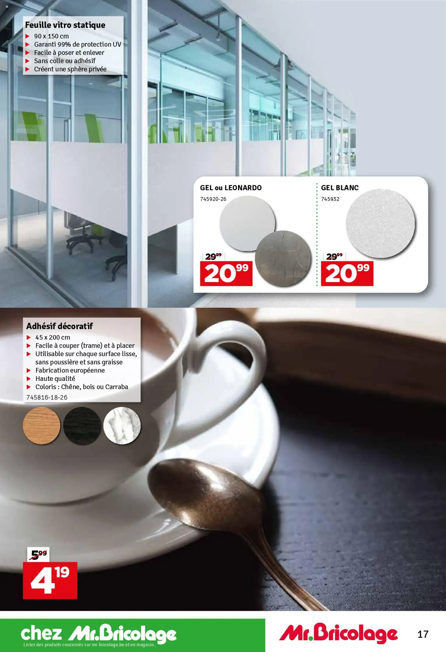 {H1} | Pagina: 17 | Producten: Gel