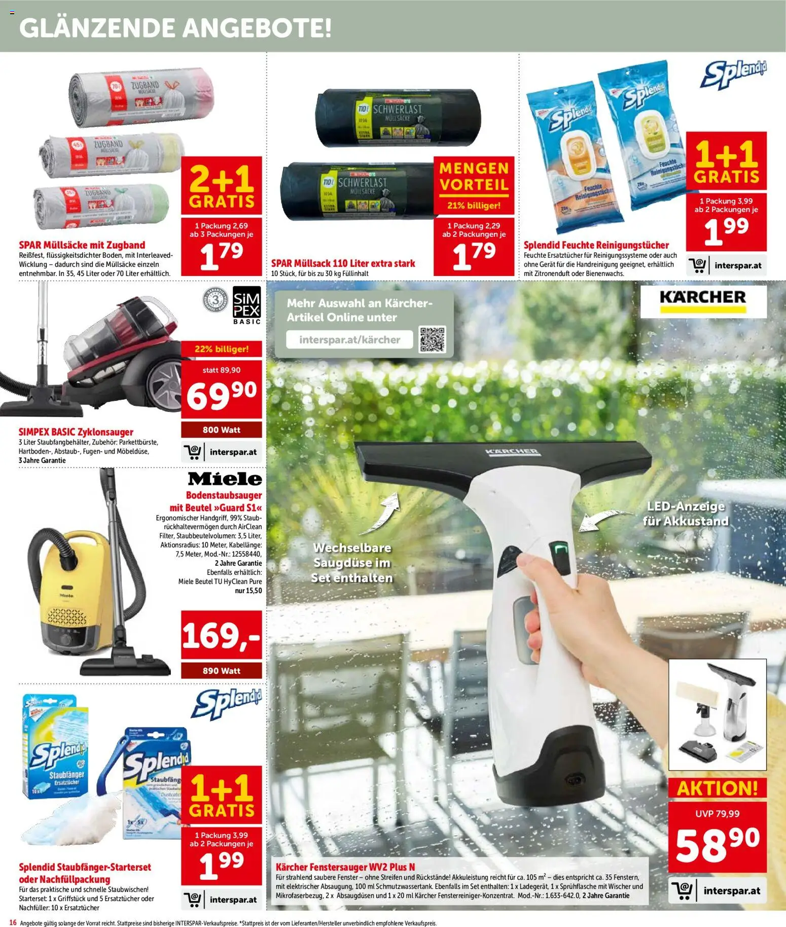 Interspar Flugblatt - Kärnten gültig ab 16.04.2026 | Seite: 17 | Produkte: Reinigungstücher