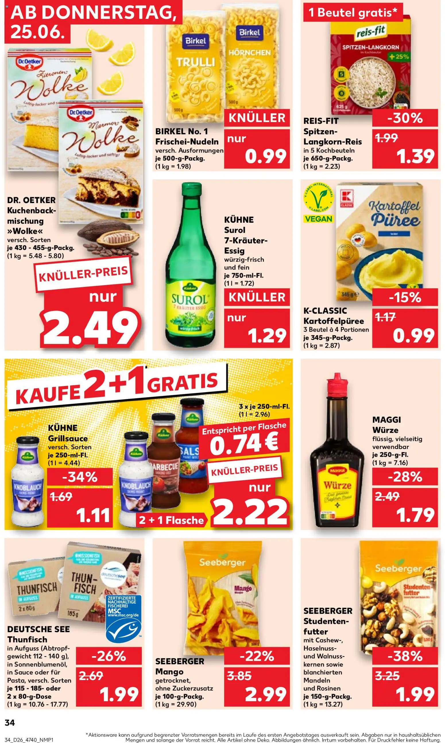 Kaufland Prospekt Hannover – gültig ab 25.06.2026 | Seite: 34