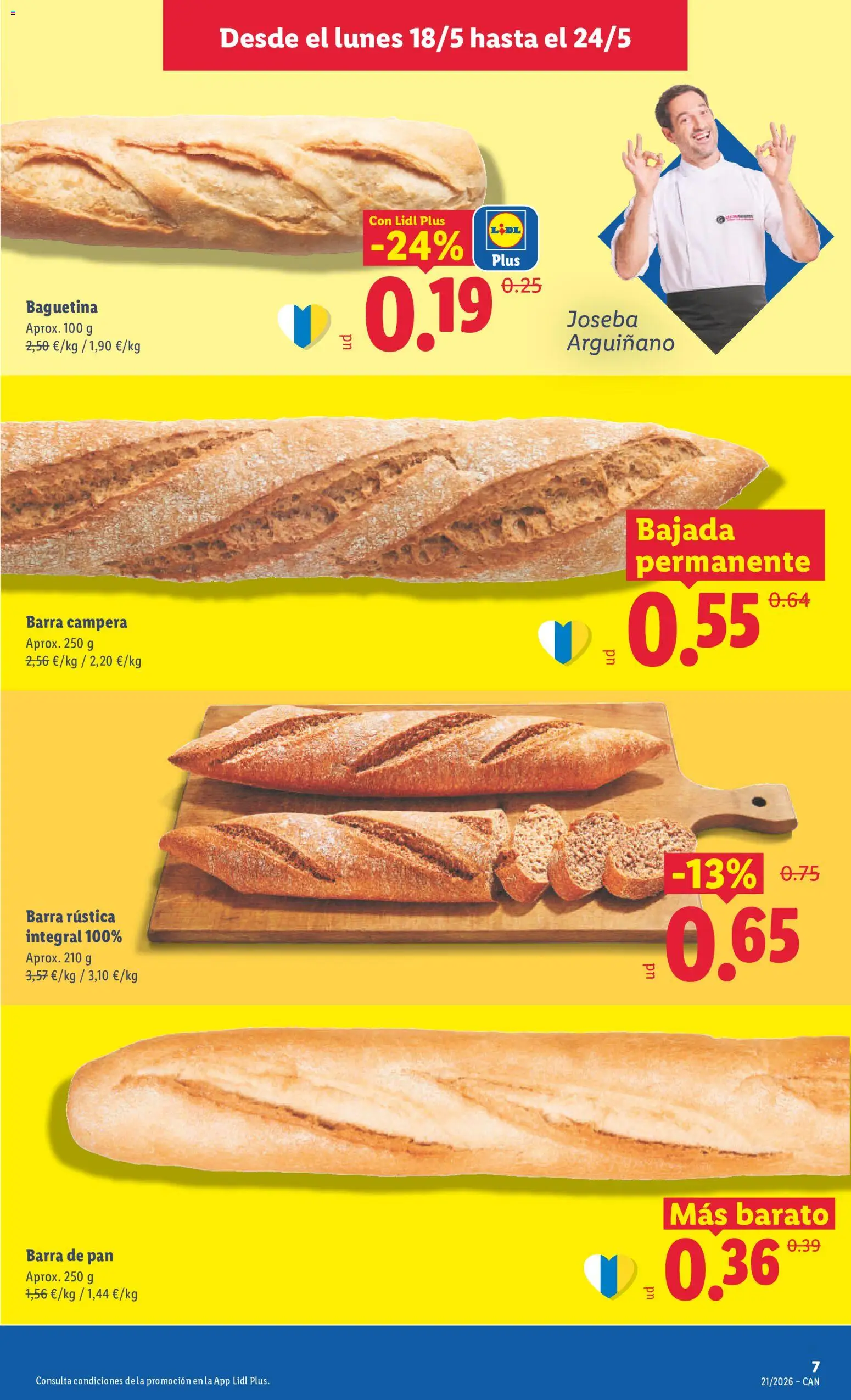 Lidl folleto │ válido desde el 18.05.2026 | Página: 11 | Productos: Pan