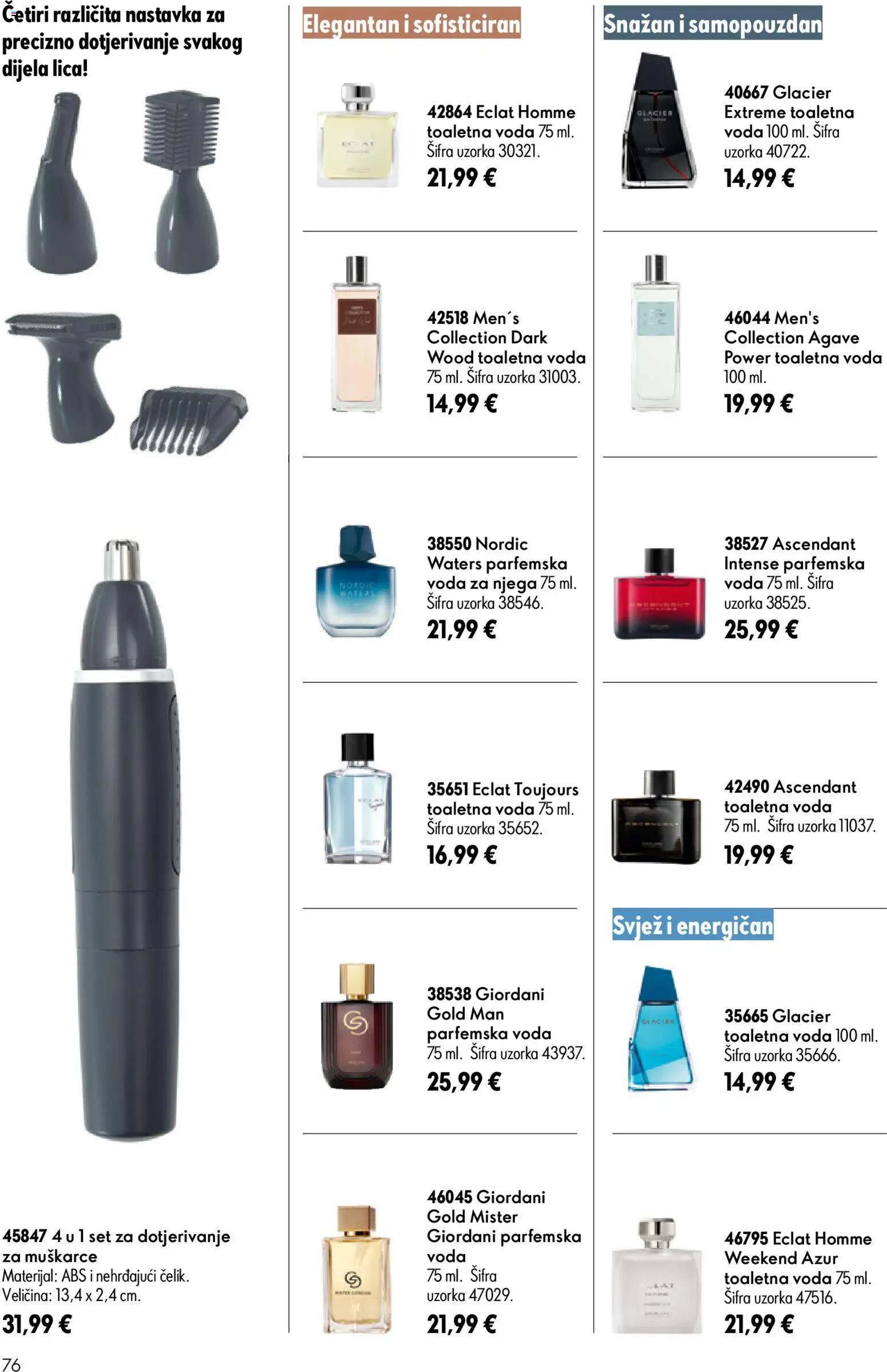 Oriflame katalog | vrijedi od 05.08.2026 | Stranica: 76 | Proizvodi: Voda