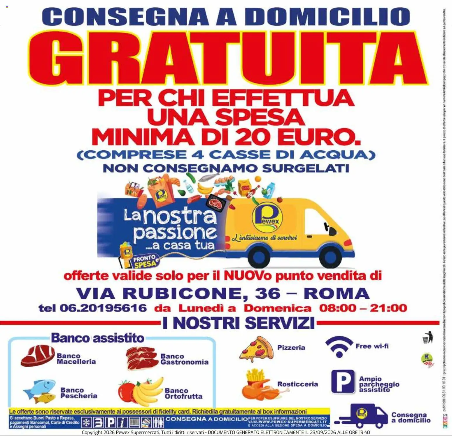Volantino Pewex del 23/09/2026 | Pagina: 28 | Prodotti: Acqua