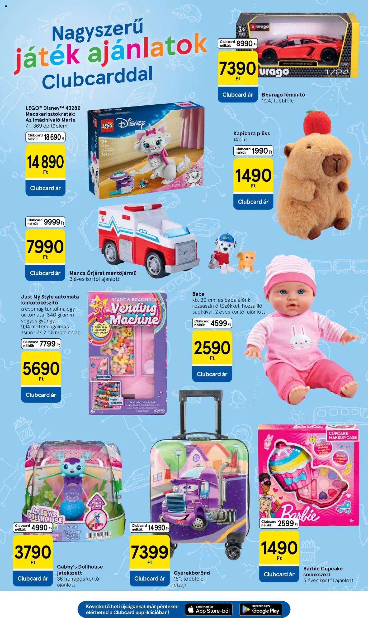 Tesco akciós ujság - amely érvényes a következő dátumtól: 21.05.2026 | Oldal: 31 | Termékek: Játék, Plüss