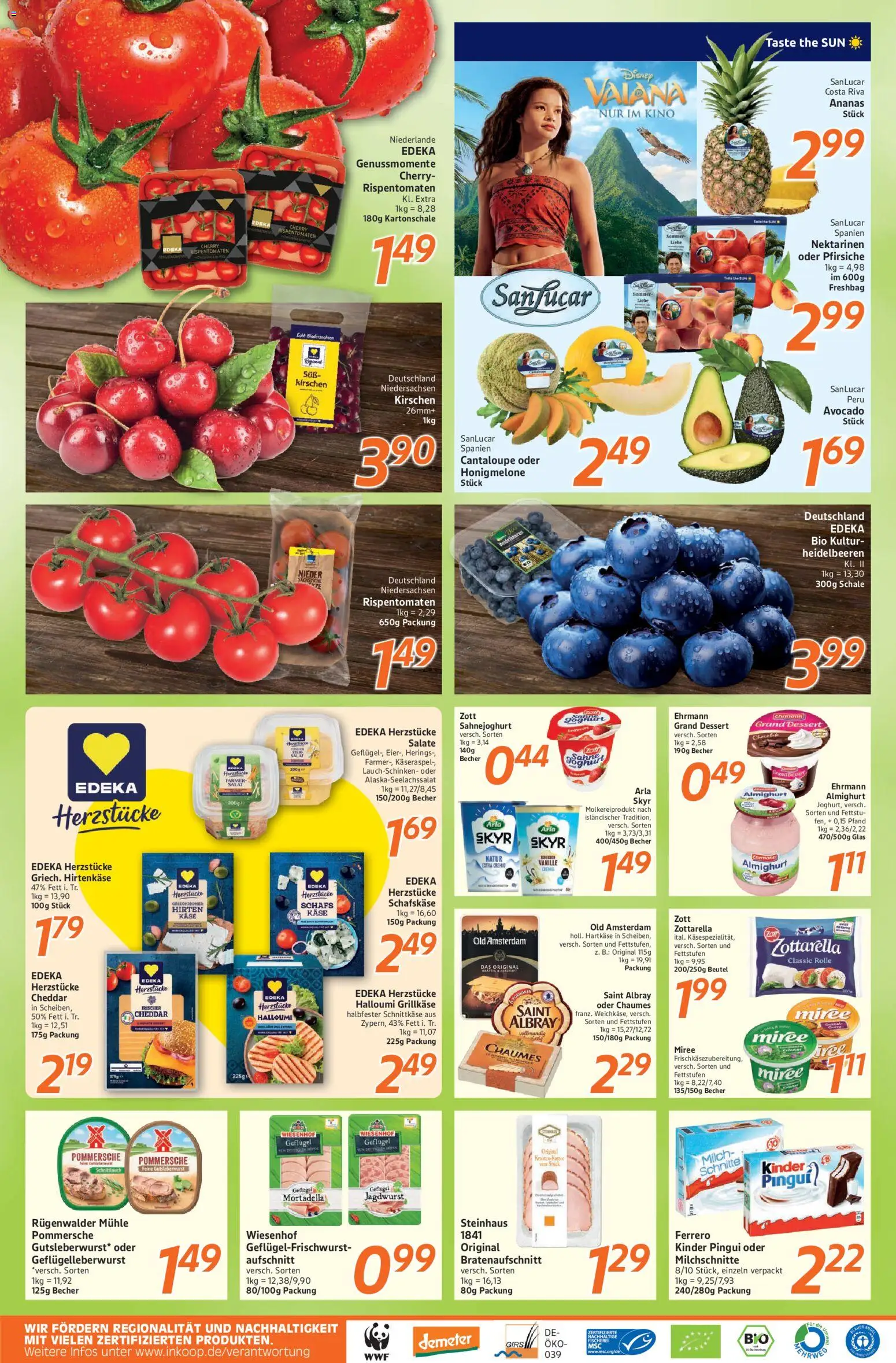 Inkoop Prospekt – gültig ab 13.07.2026 | Seite: 2 | Produkte: Mühle, Joghurt, Creme, Heidelbeeren