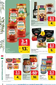 Carrefour folder week 31 - Voorbeeld van een folder van Carrefour, geldig van 29/07/2026 | Pagina: 4 | Producten: Pizza, Tonijn, Groenten, Tomaat