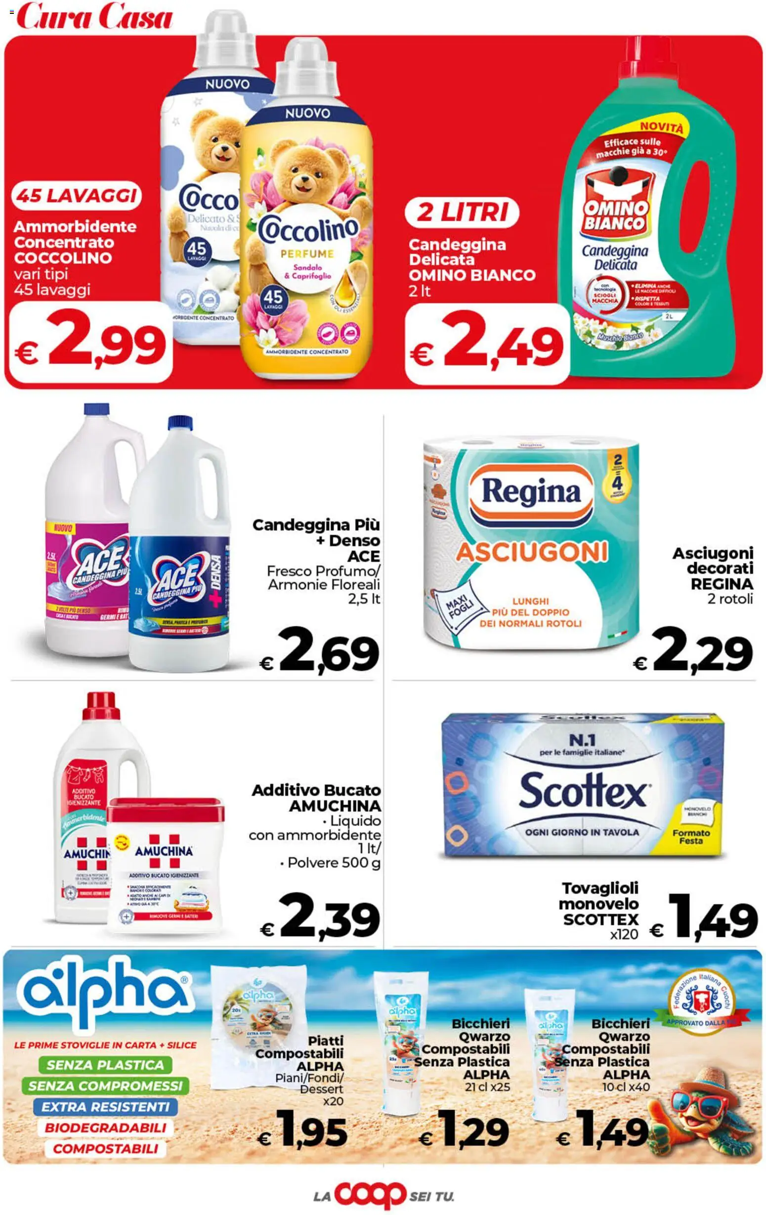 Volantino COOP del 19.05.2026 | Pagina: 41 | Prodotti: Ammorbidente, Candeggina