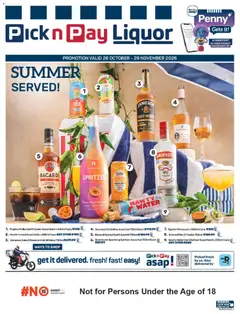 Pick n Pay specials catalogue – valid from 26/10/2026