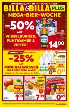 Billa Flugblatt - Salzburg ab 30.04.2026 gültig